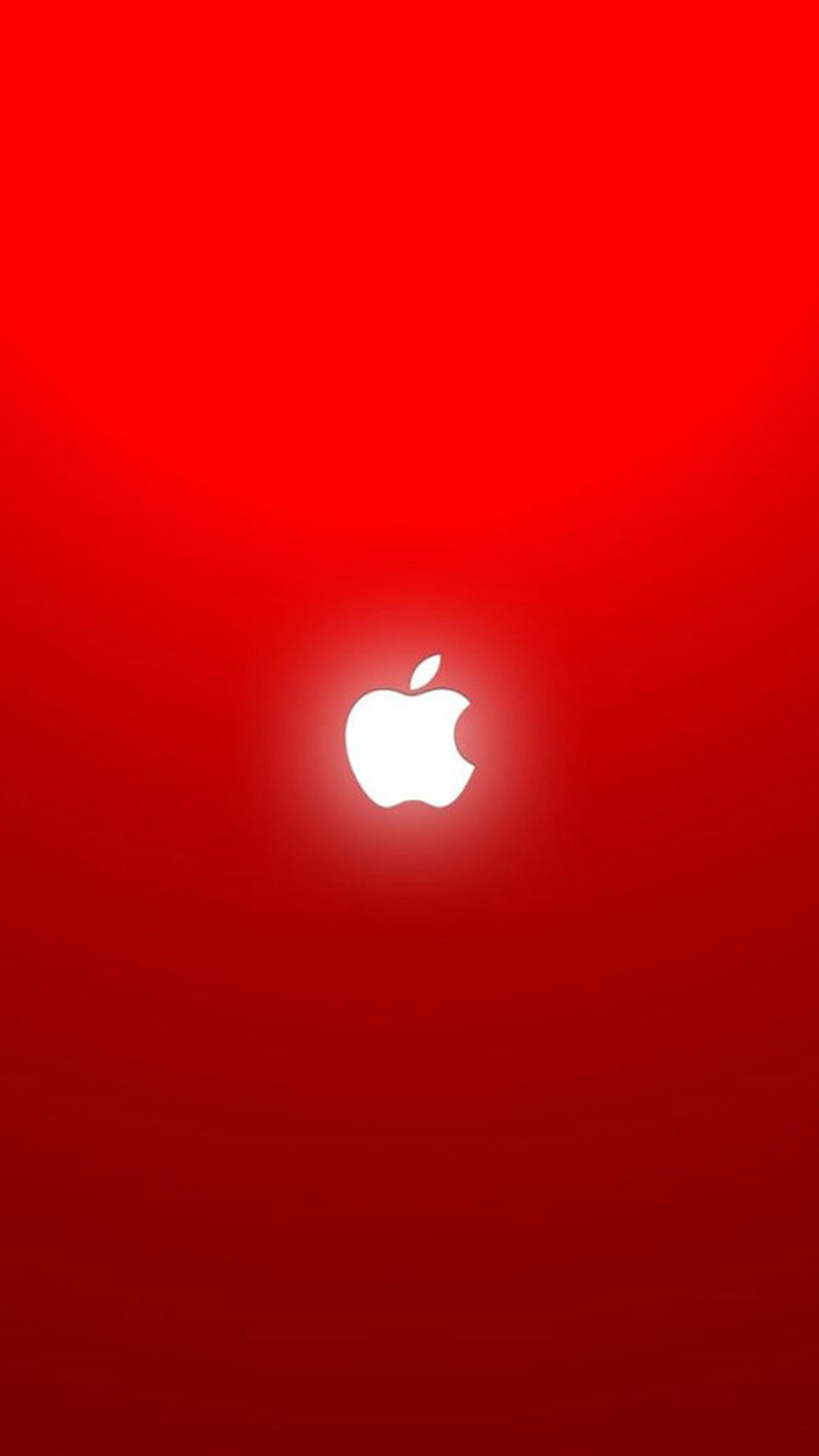 Logo Apple, Rosso, Luce, sfondo iPhone 7 Full HD