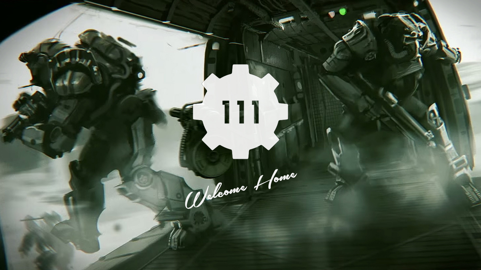 Fallout 4, Armatura atomica, Vault 111, Welcome Home, Full HD, sfondo per portatile