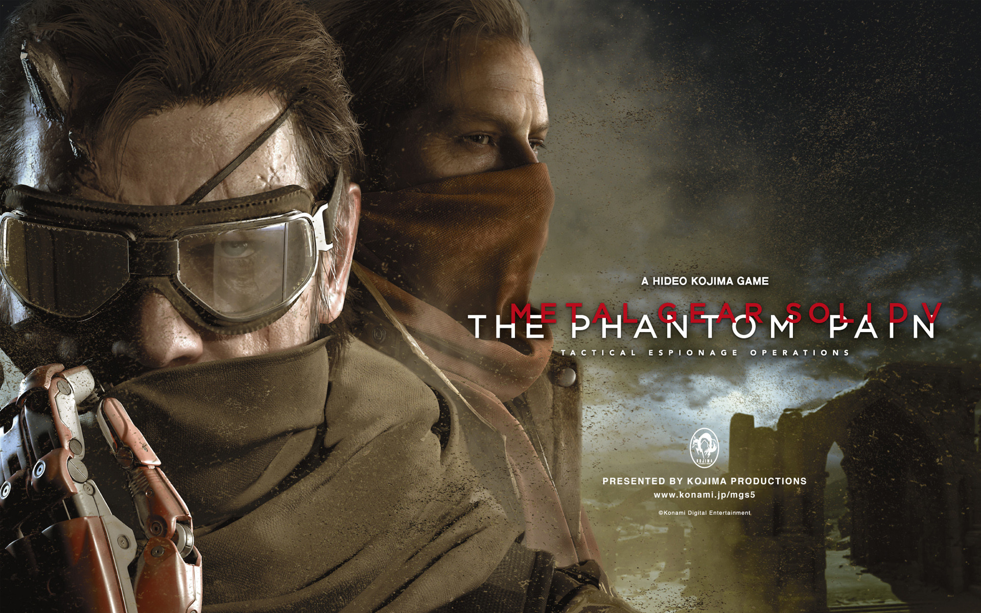 Metal Gear Solid V: The Phantom Pain, Venom Snake, Ocelot, Kojima Productions, sfondo per PC
