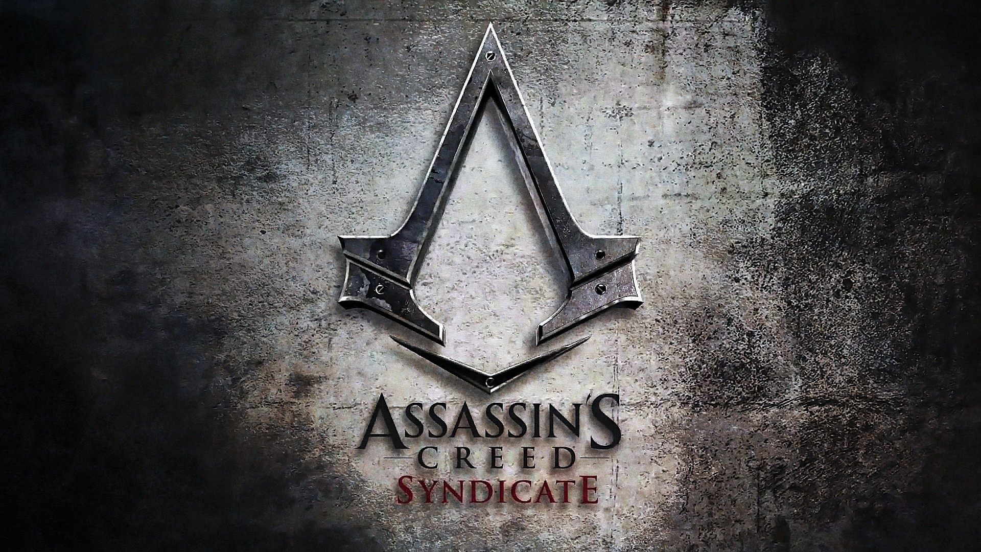 Assassin's Creed Syndicate, Simbolo degli Assassini, Logo, Metallo, sfondo Full HD per PC