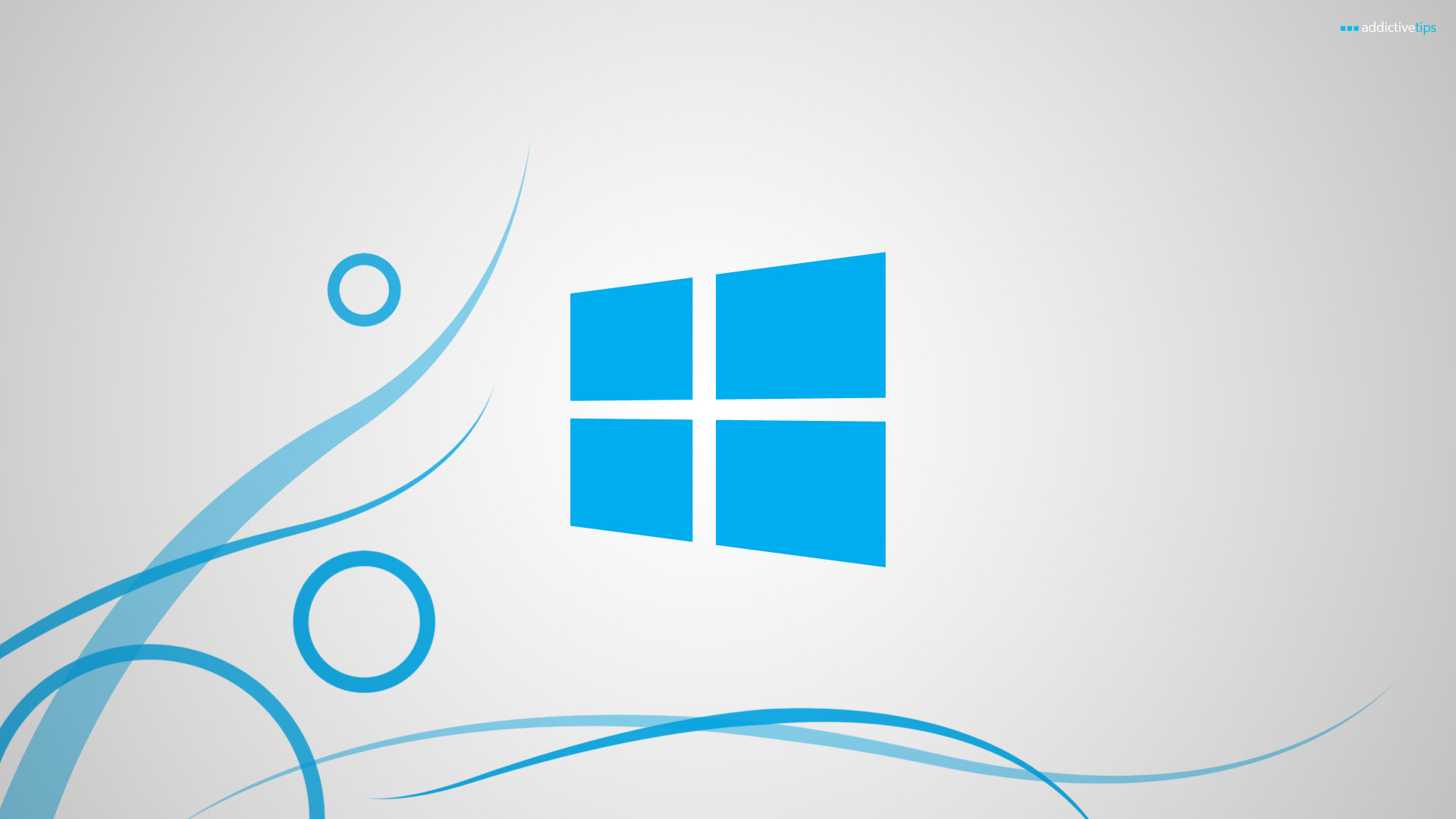 Windows 8, Logo Windows, Sfondo bianco, Cerchi, 16:9 Full HD, wallpaper widescreen