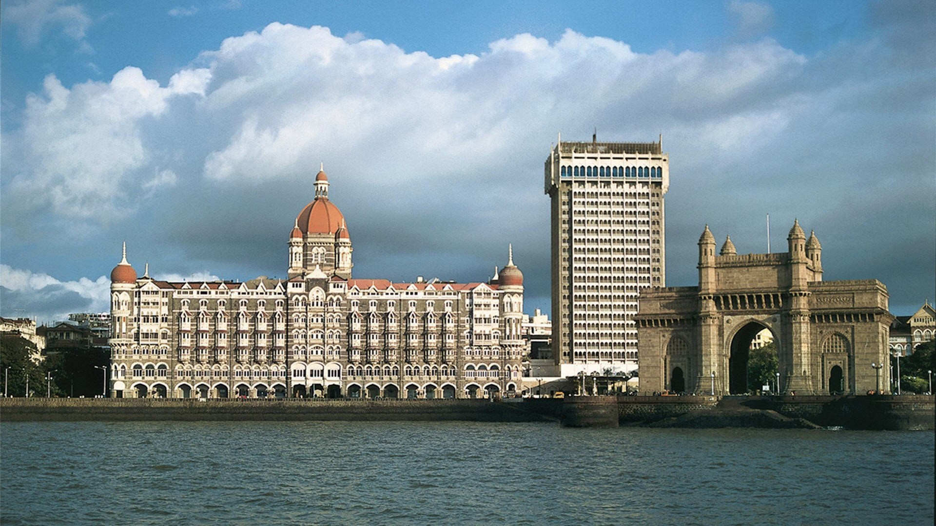 Taj Mahal Palace, Gateway of India, Mumbai, India, 1920x1080, wallpaper desktop