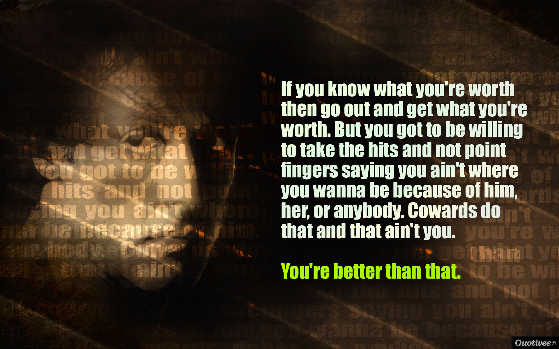 Rocky Balboa, Citazione, Sylvester Stallone, 1920x1200, sfondo MacBook Pro