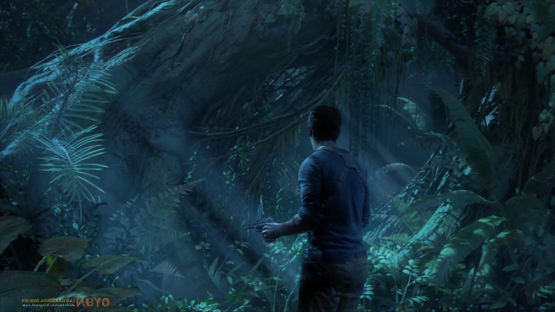 Nathan Drake, Uncharted 4, Giungla, Full HD, sfondo per PC