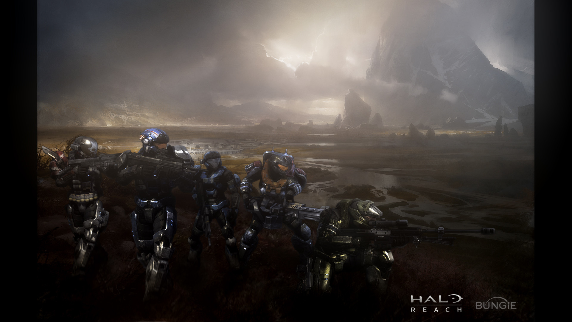 Halo: Reach, Bungie, Spartan, Battaglia, Full HD, sfondo desktop