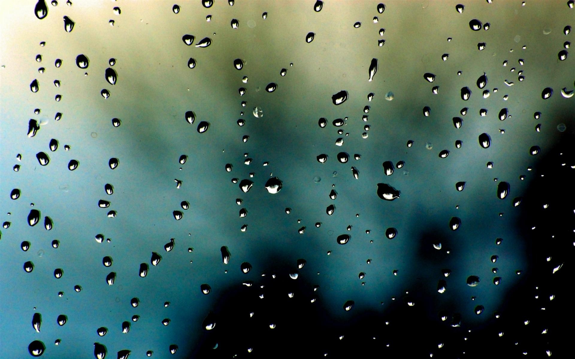 Gocce d'acqua, Vetro, Verde acqua, Macro, immagine di sfondo Android