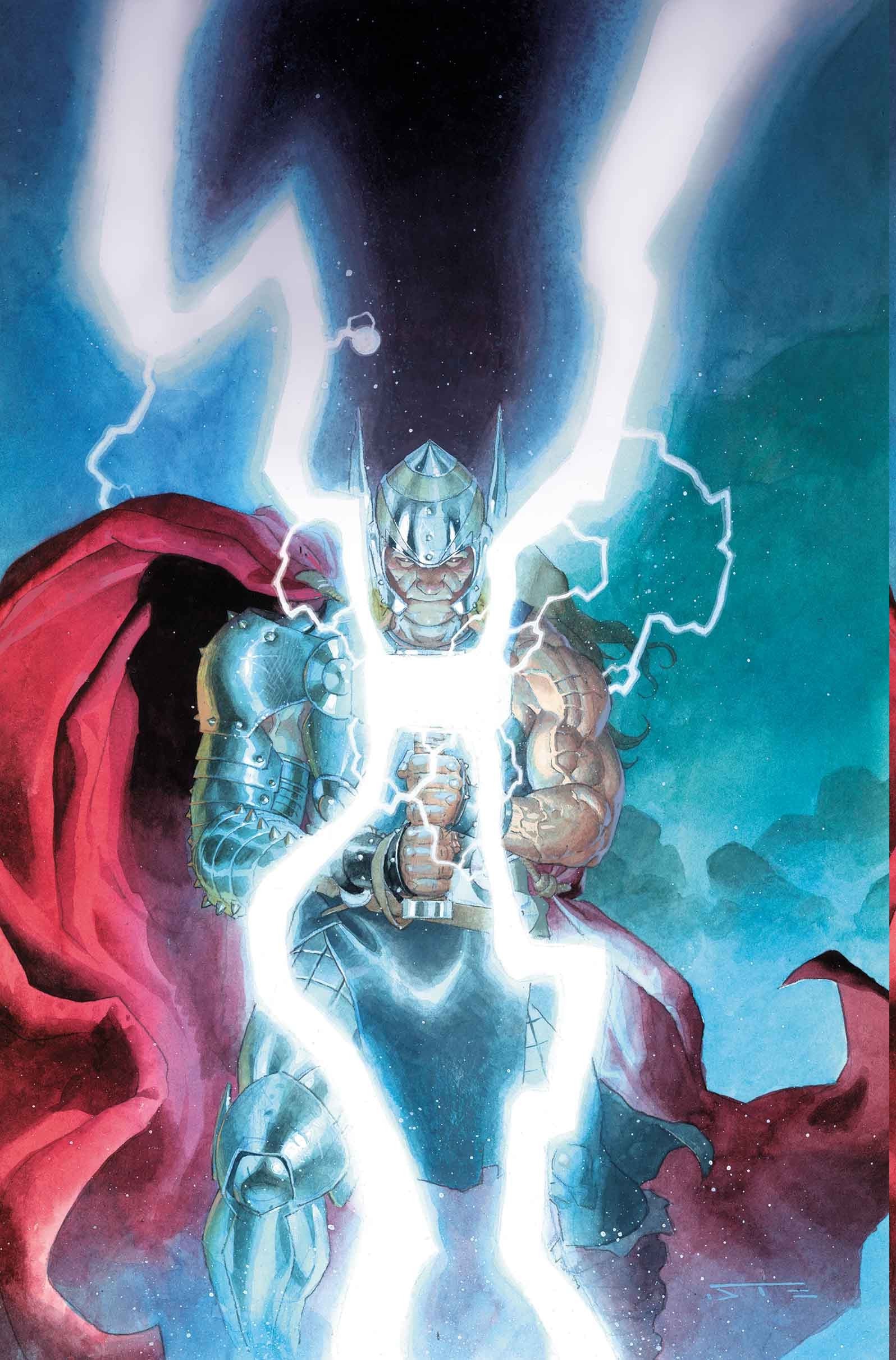 Thor, Marvel Comics, Fulmini, Fumetto, QHD+, sfondo verticale per cellulare