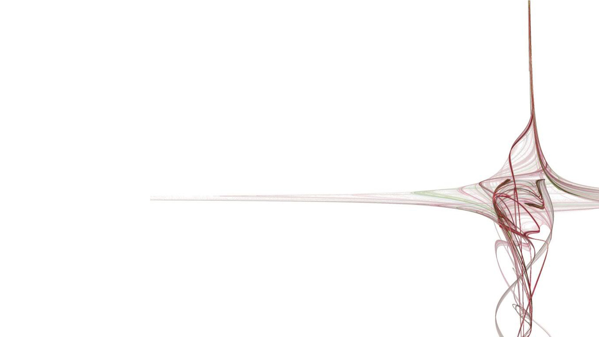 Linee astratte, Arte digitale, Sfondo bianco, Minimalista, 1920x1080, wallpaper desktop