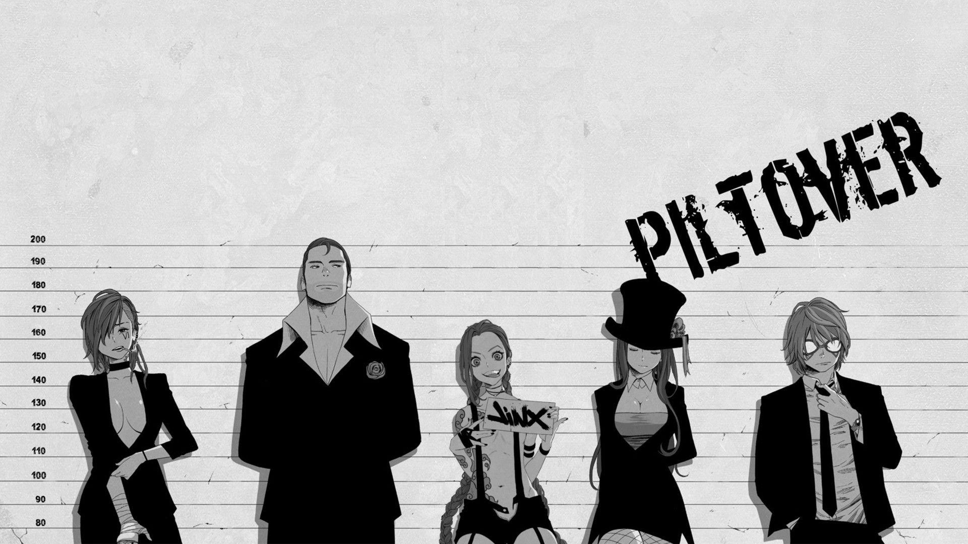 Piltover, Caitlyn, Vi, League of Legends, Silhouette, Full HD, wallpaper per portatile