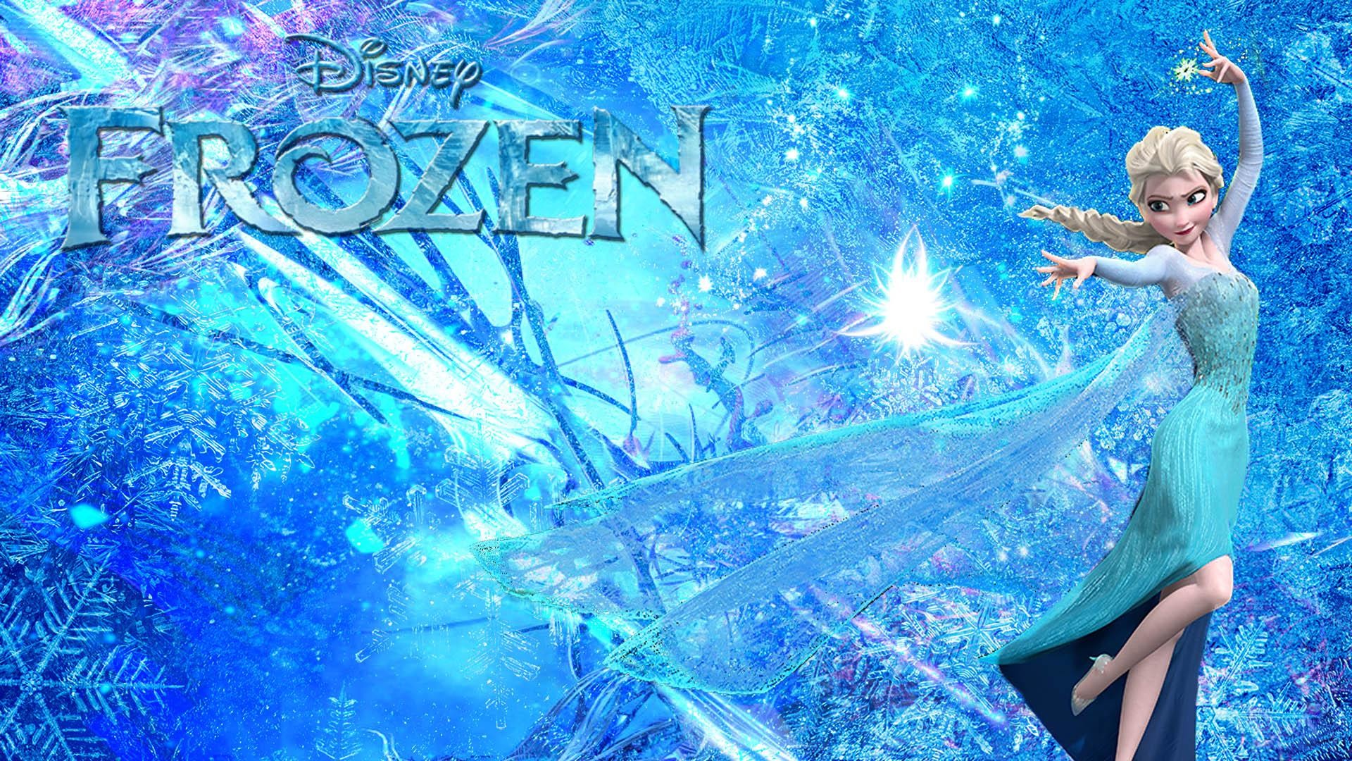 Elsa, Frozen - Il regno di ghiaccio, Disney, Cristalli di ghiaccio, sfondo desktop 1080p