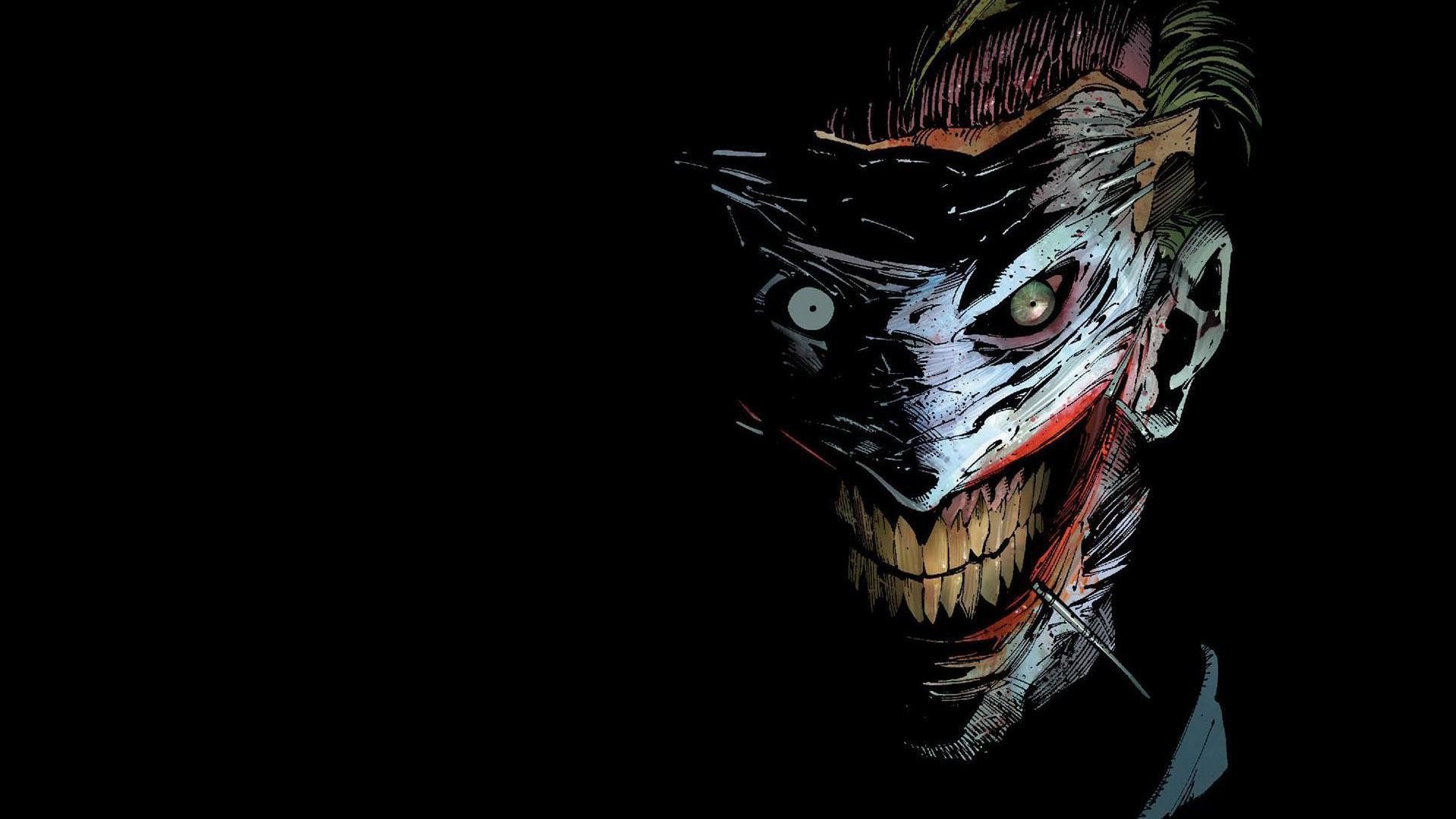 Joker, DC Comics, Volto scheletrico, Fumetto, 1920x1080, immagine di sfondo