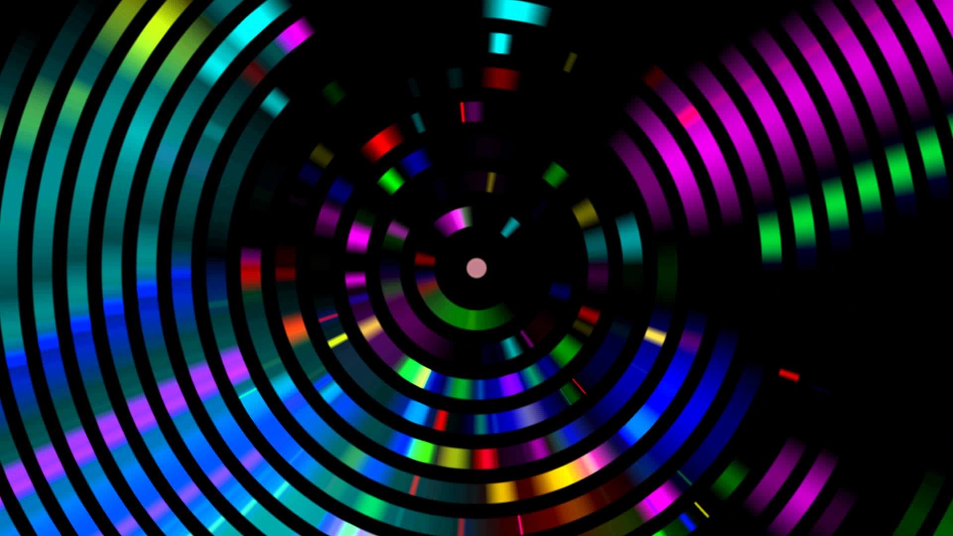 Cerchi colorati, Astratto, Equalizzatore, Full HD 1080p, sfondo desktop