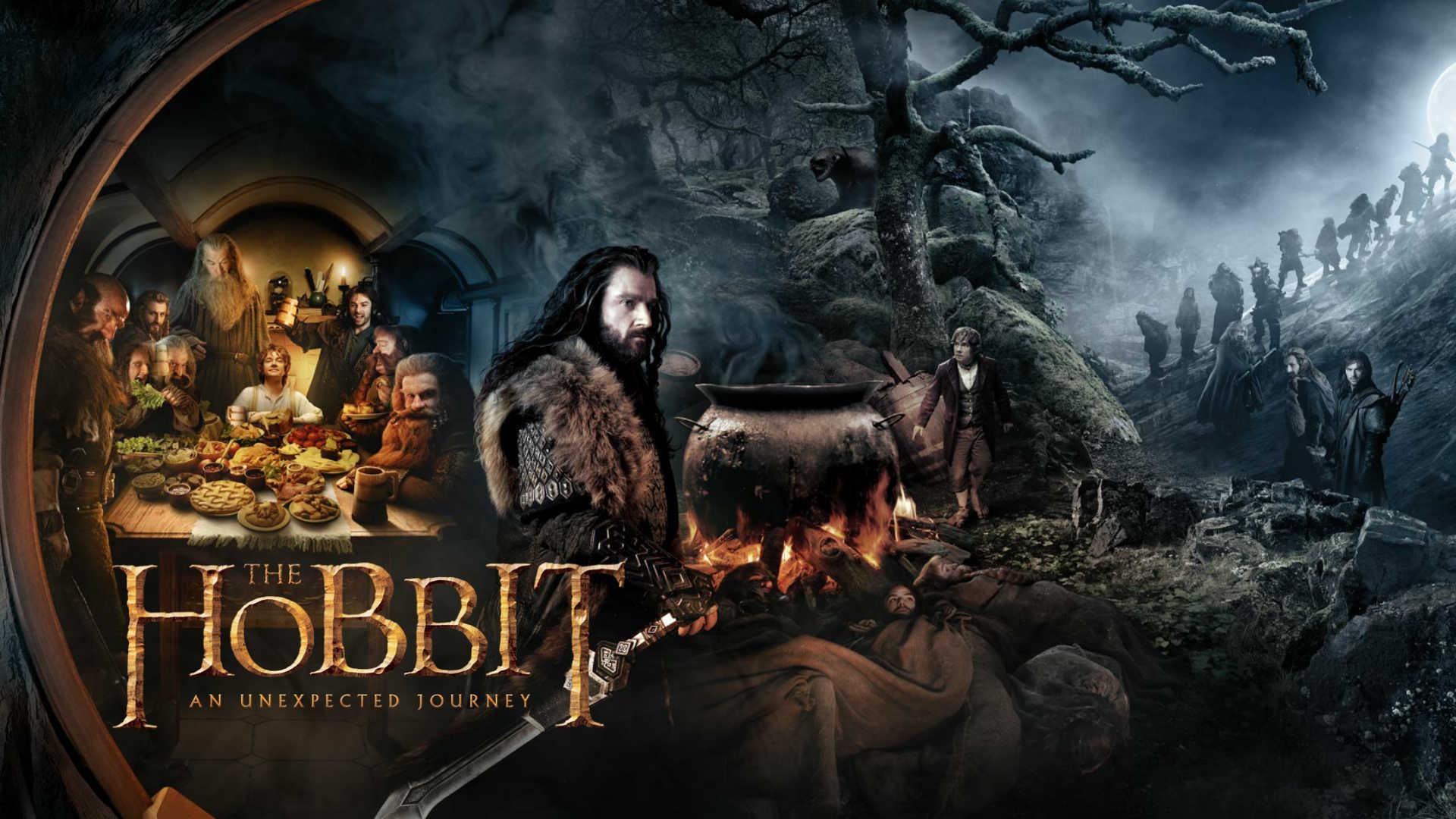 Lo Hobbit: Un viaggio inaspettato, Lo Hobbit, Thorin Scudodiquercia, Nani, sfondo per portatile