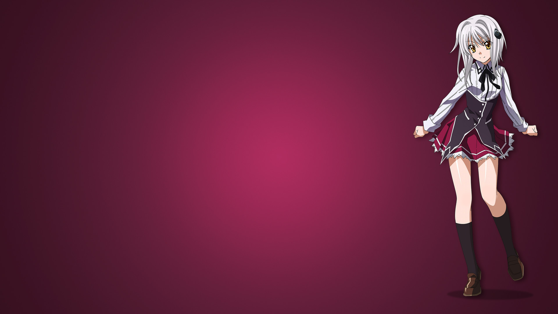 Koneko Toujou, High School DxD, Uniforme scolastica, Anime, 1920x1080, wallpaper desktop
