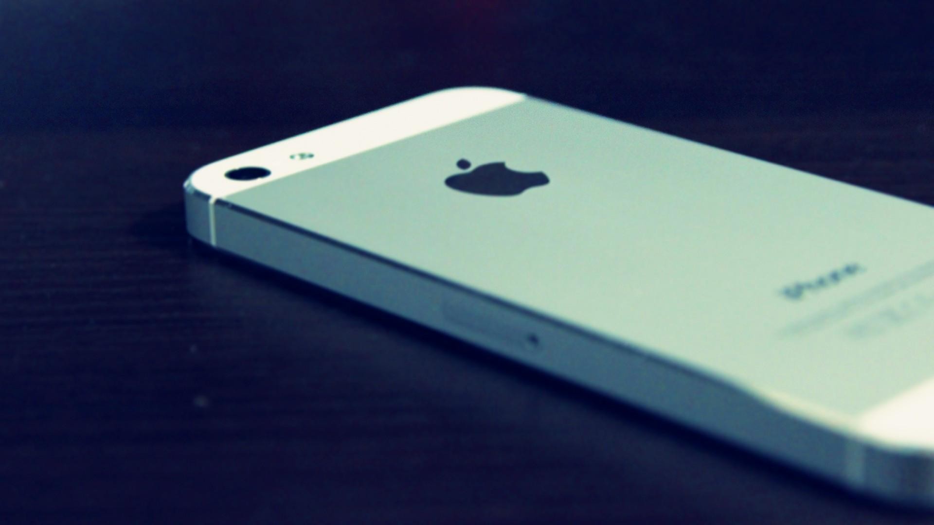 iPhone 5S, Apple, Smartphone, Argento, 1920x1080, immagine di sfondo