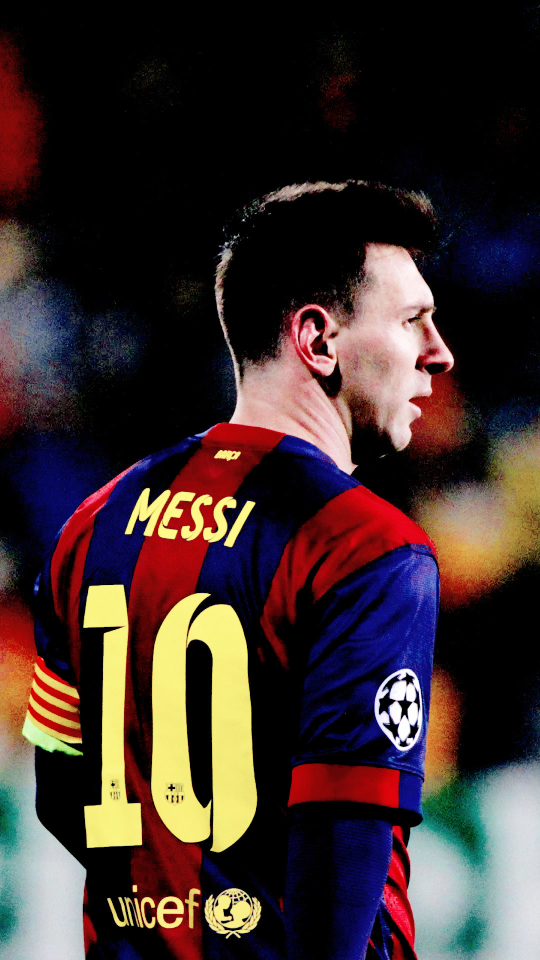 Lionel Messi, FC Barcelona, Maglia numero 10, Calciatore, 1080x1920, schermata di blocco iPhone