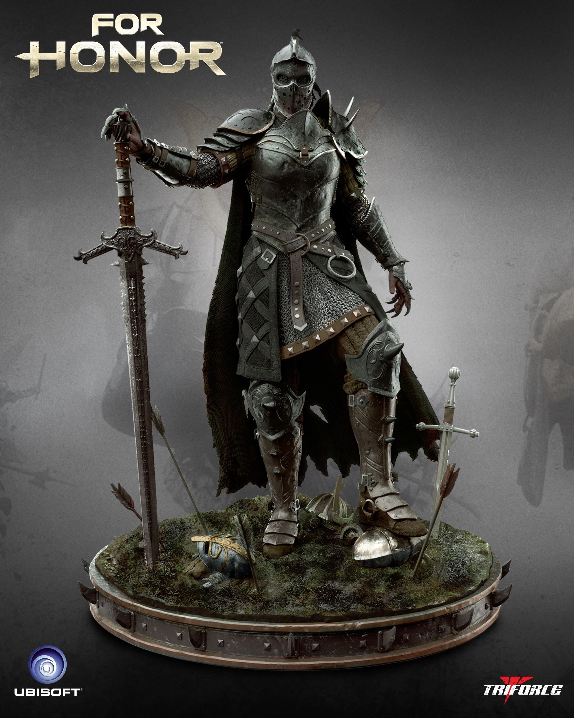 For Honor, Apollyon, Statua, Logo, Ubisoft, QHD+, schermata di blocco iPad