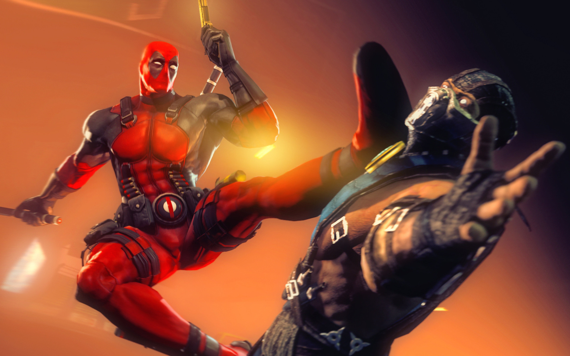 Deadpool, Marvel, Azione, Arte digitale, 1920x1200, immagine di sfondo
