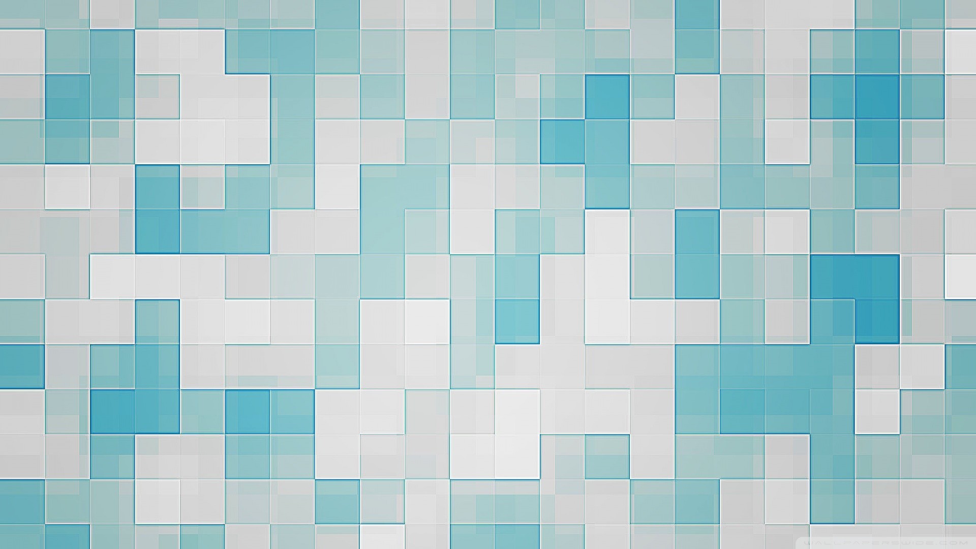 Texture, Mosaico, Quadrati, Azzurro, 1920x1080, sfondo per PC