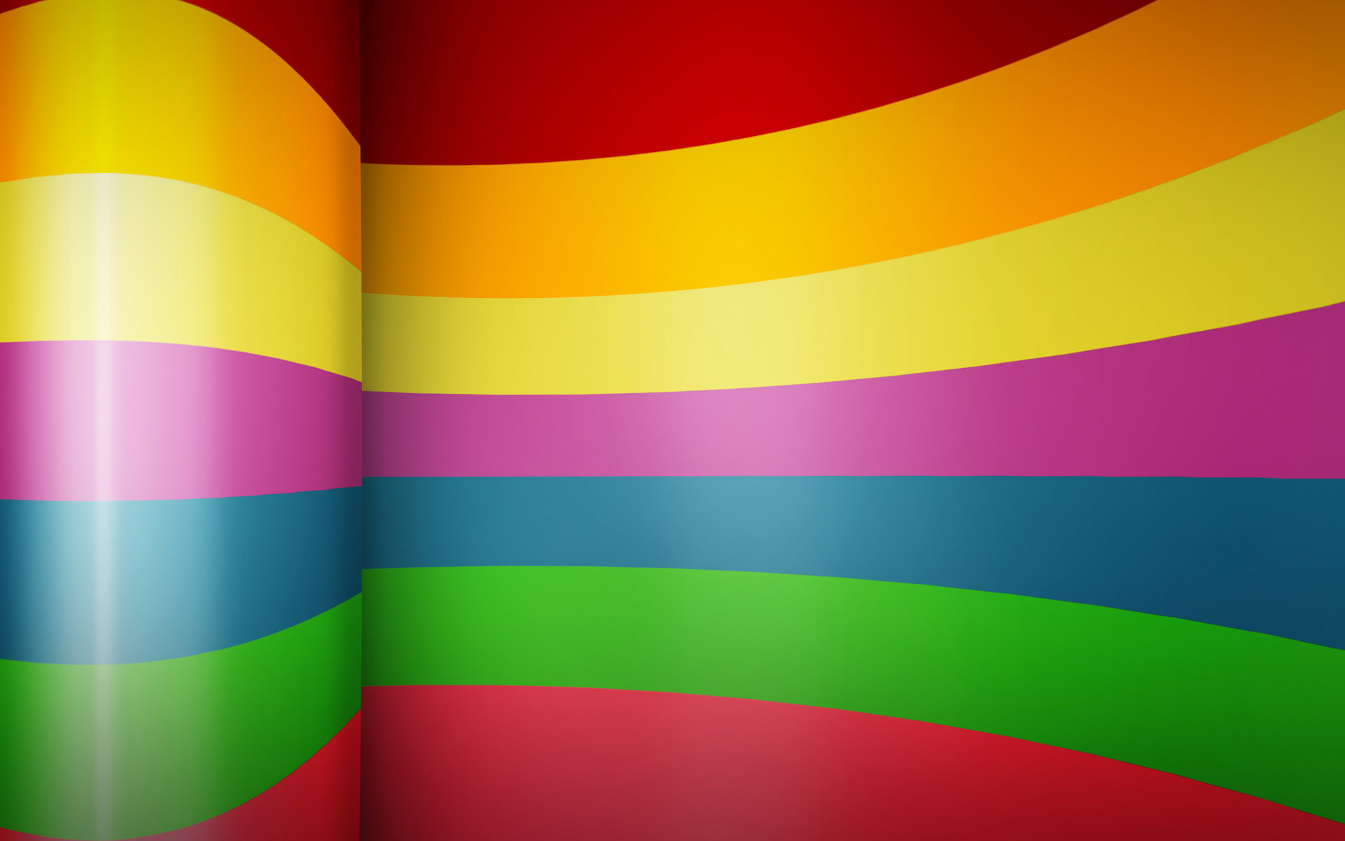 Strisce, Onde, Arcobaleno, Arte astratta, 1920x1200, sfondo MacBook Pro