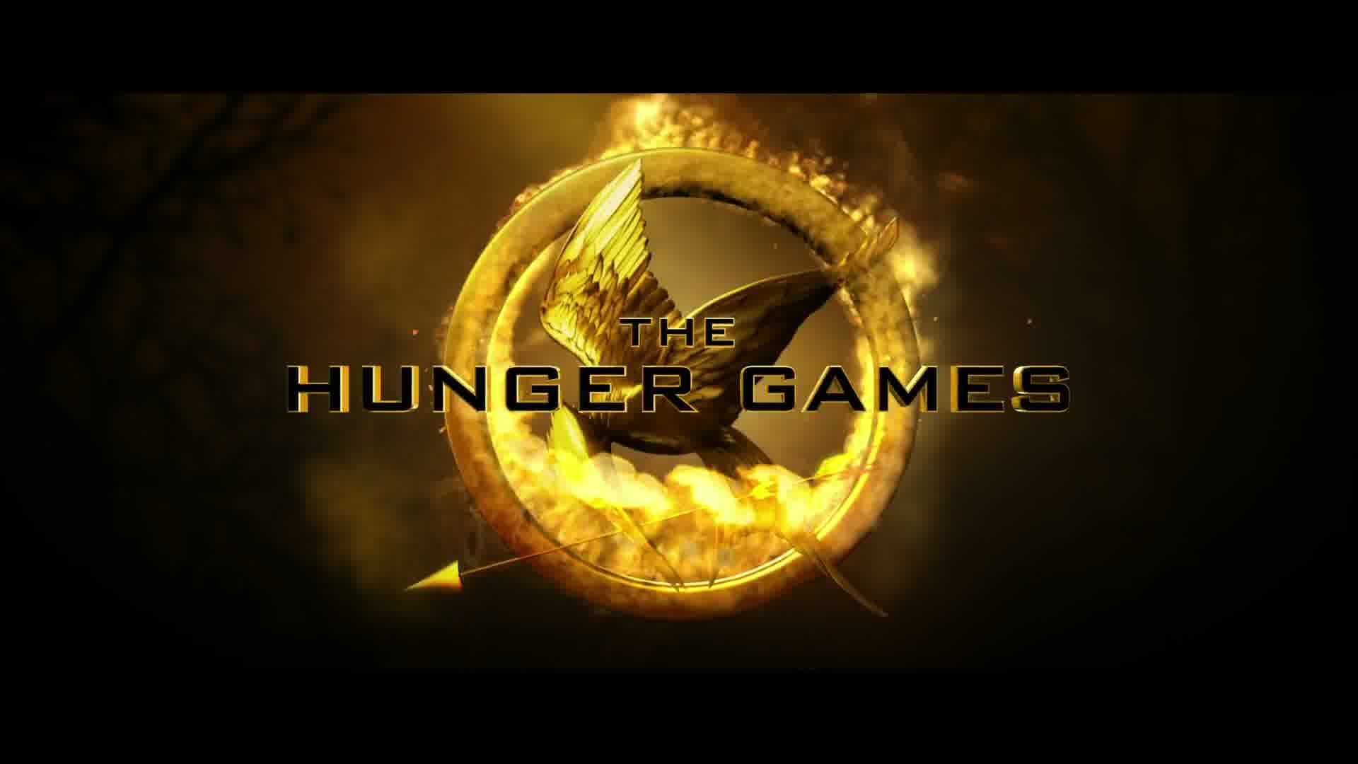Hunger Games, Logo, Ghiandaia imitatrice, Oro, Full HD, sfondo per PC