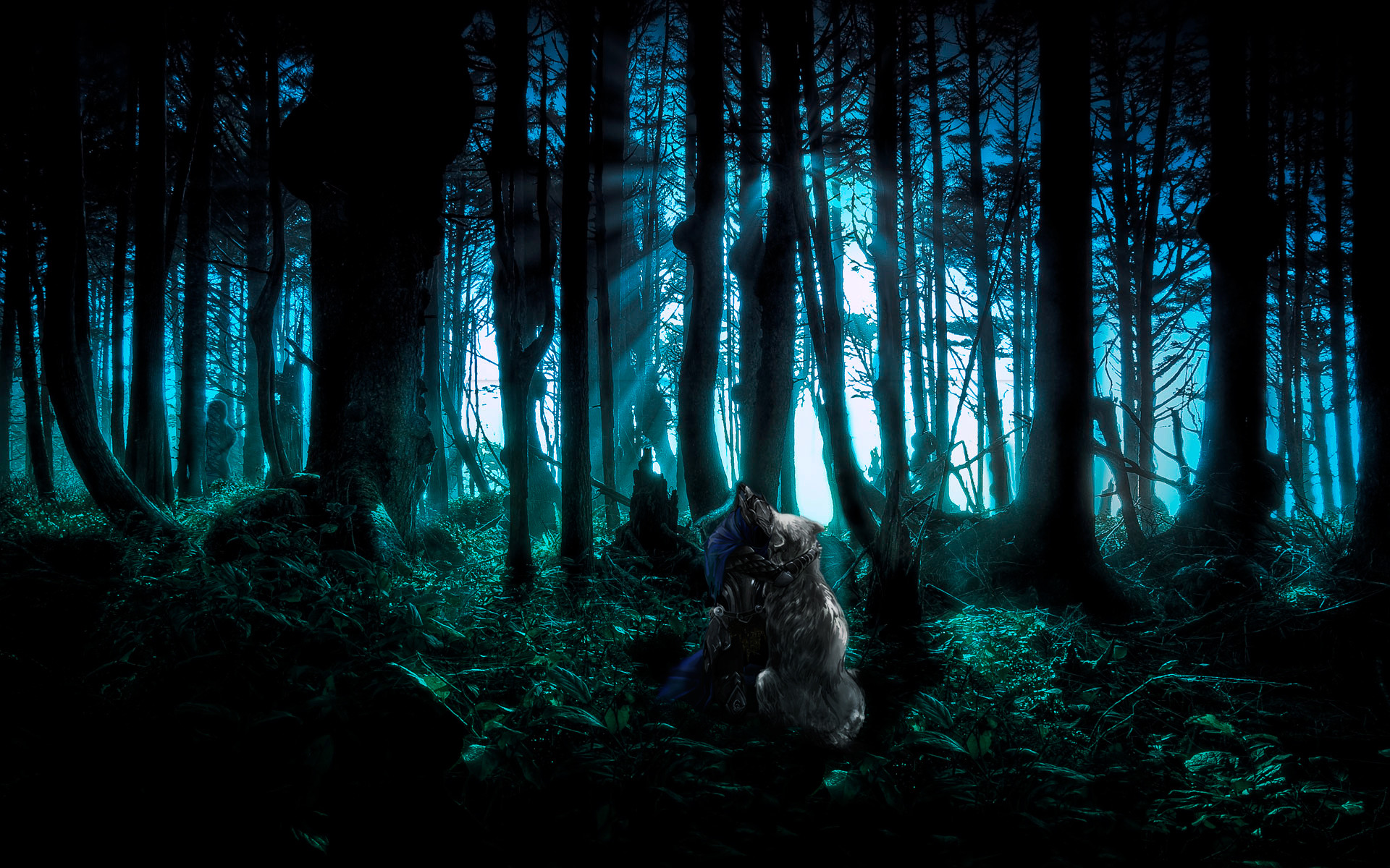 Dark Souls, Foresta oscura, 1920x1200, sfondo MacBook Pro