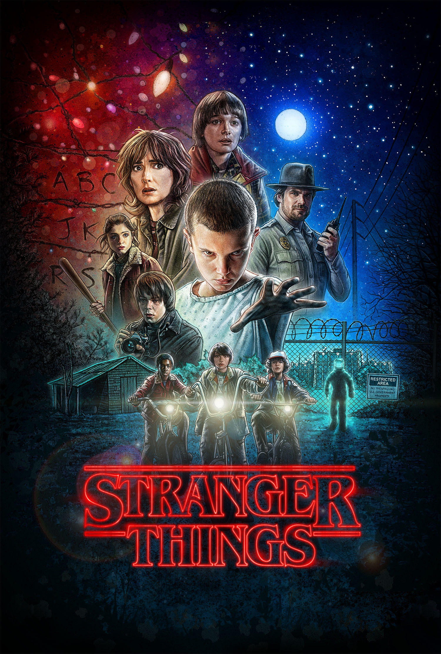 Stranger Things, Undici, Poster, Netflix, sfondo per iPad e tablet