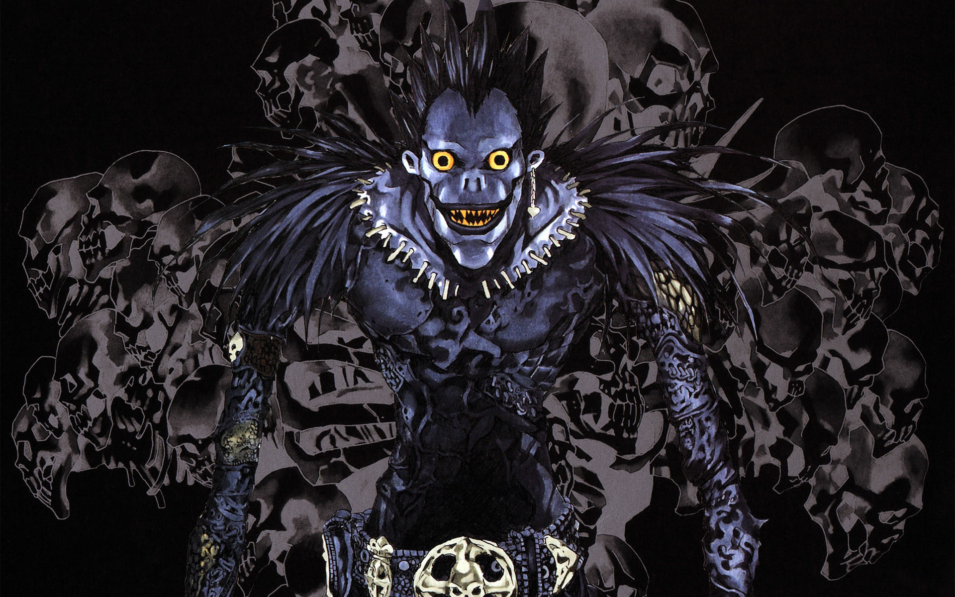 Ryuk, Death Note, Teschi, Shinigami, 1920x1200, sfondo MacBook Pro
