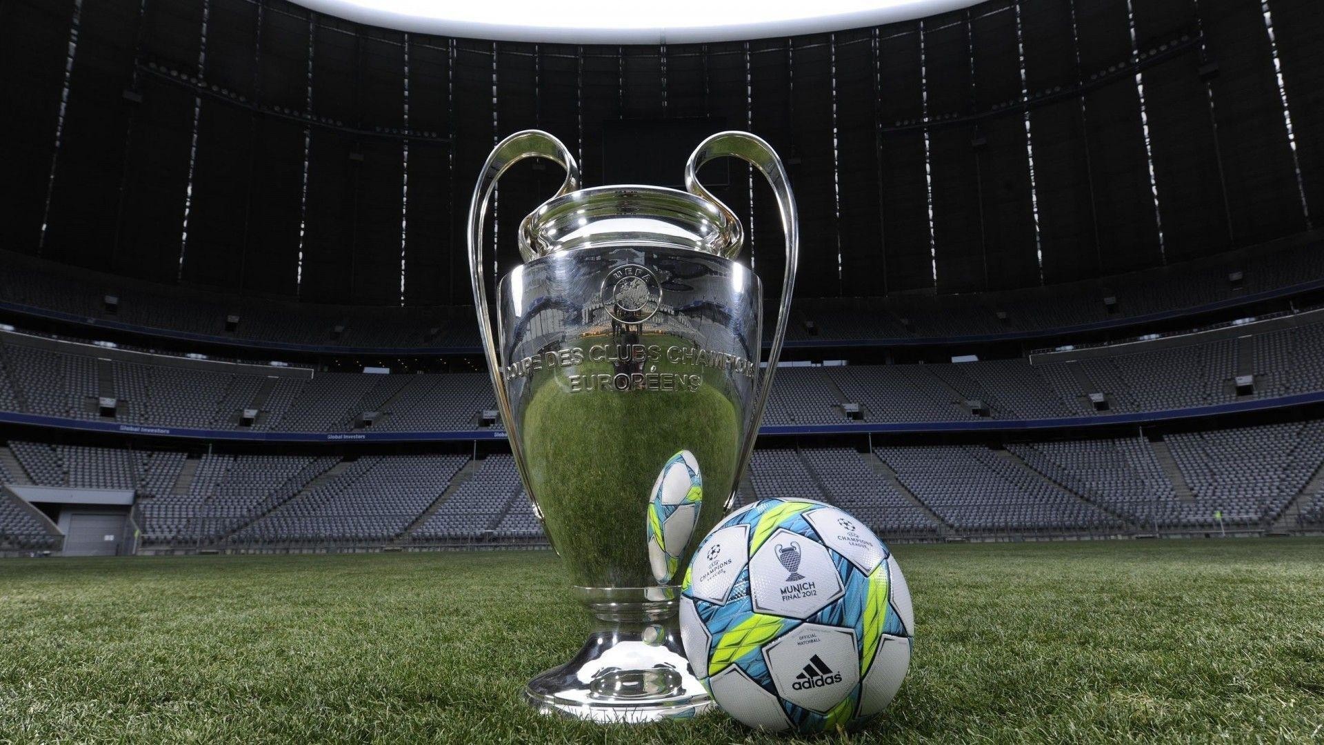 Coppa dei Campioni, Trofeo, Pallone, Stadio, Full HD, sfondo per PC