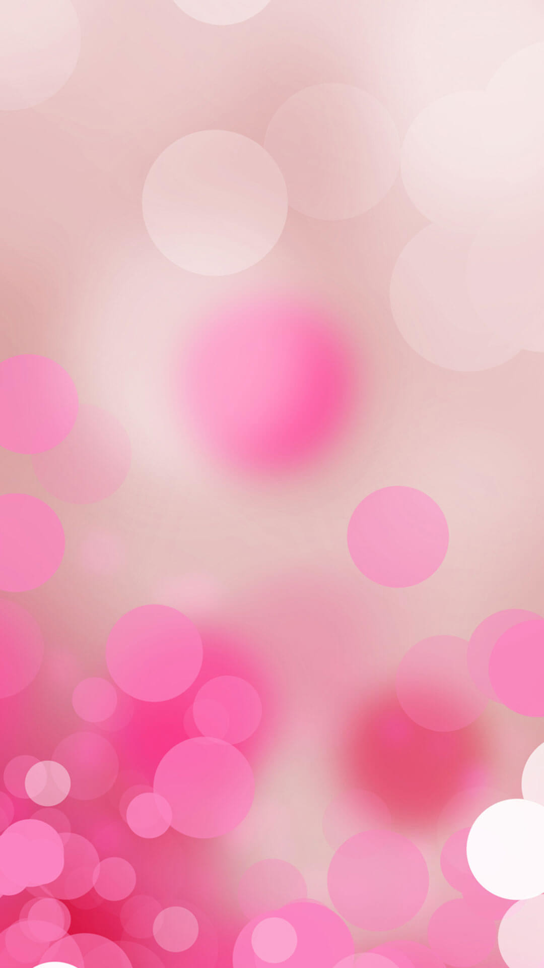 Bokeh, Rosa, Luci, 1080x1920, schermata di blocco iPhone