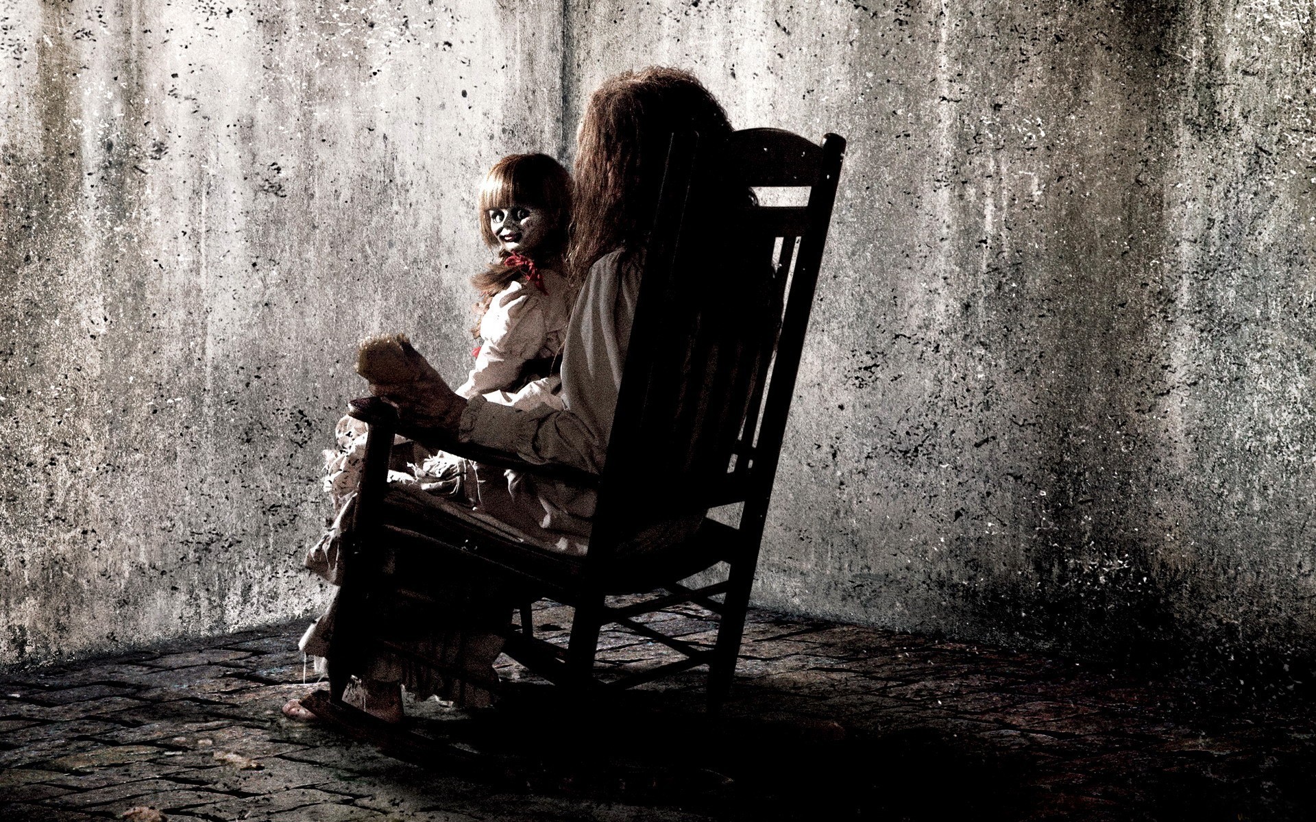 The Conjuring, Annabelle, Sedia a dondolo, Bambola, 1920x1200, sfondo per PC