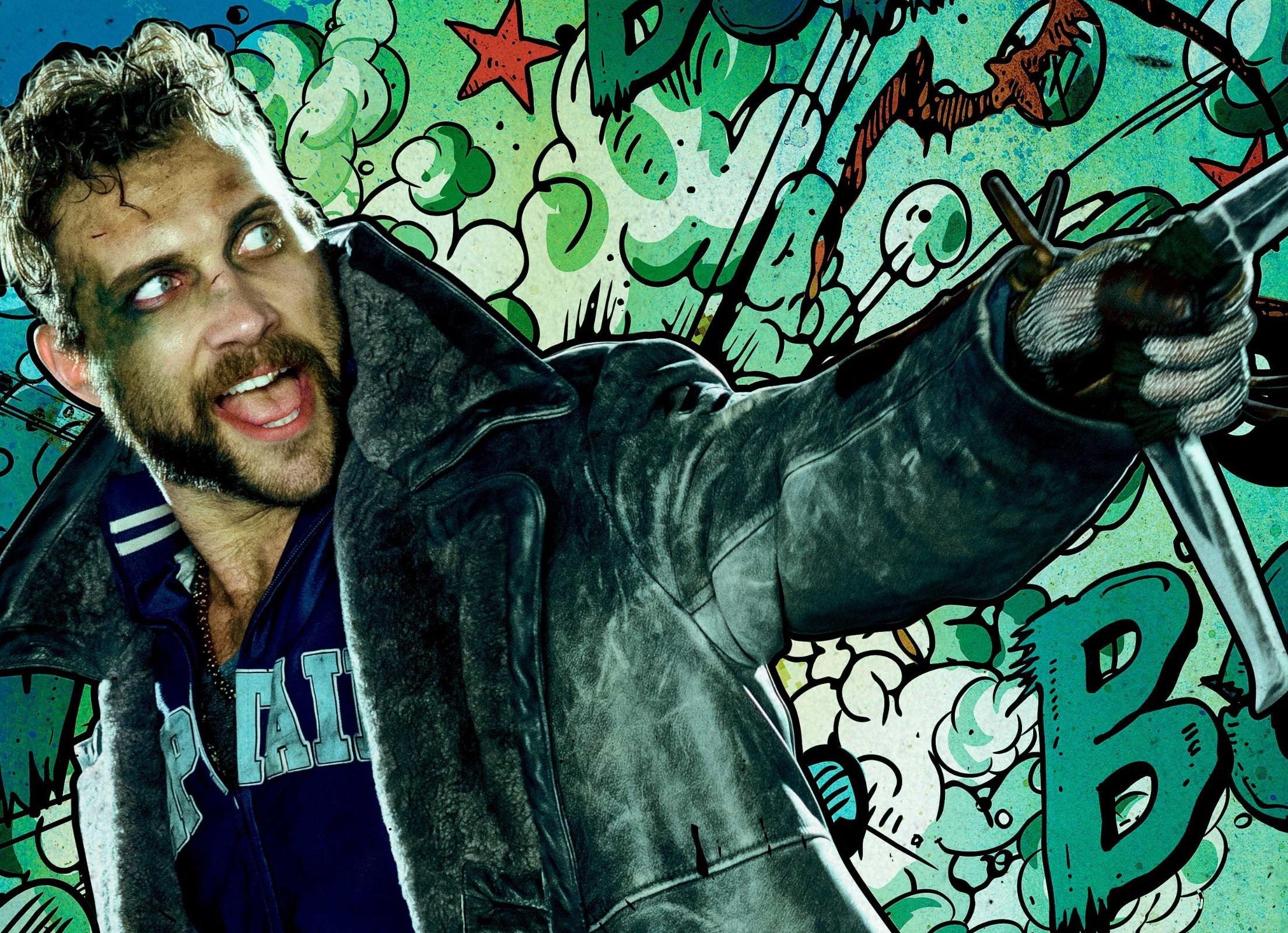 Captain Boomerang, Jai Courtney, Suicide Squad, Fumetto, Full HD, sfondo Windows 11