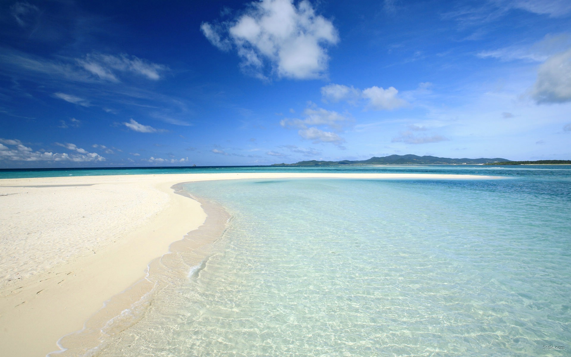 Banco di sabbia, Laguna, Acqua cristallina, 1920x1200, immagine di sfondo