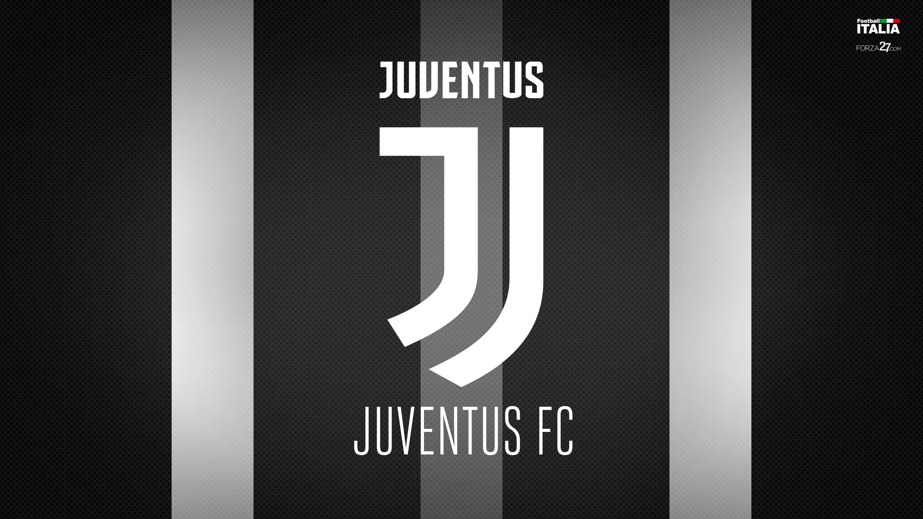 Juventus, Logo Juventus, Juventus FC, Strisce bianconere, 2K, sfondo desktop