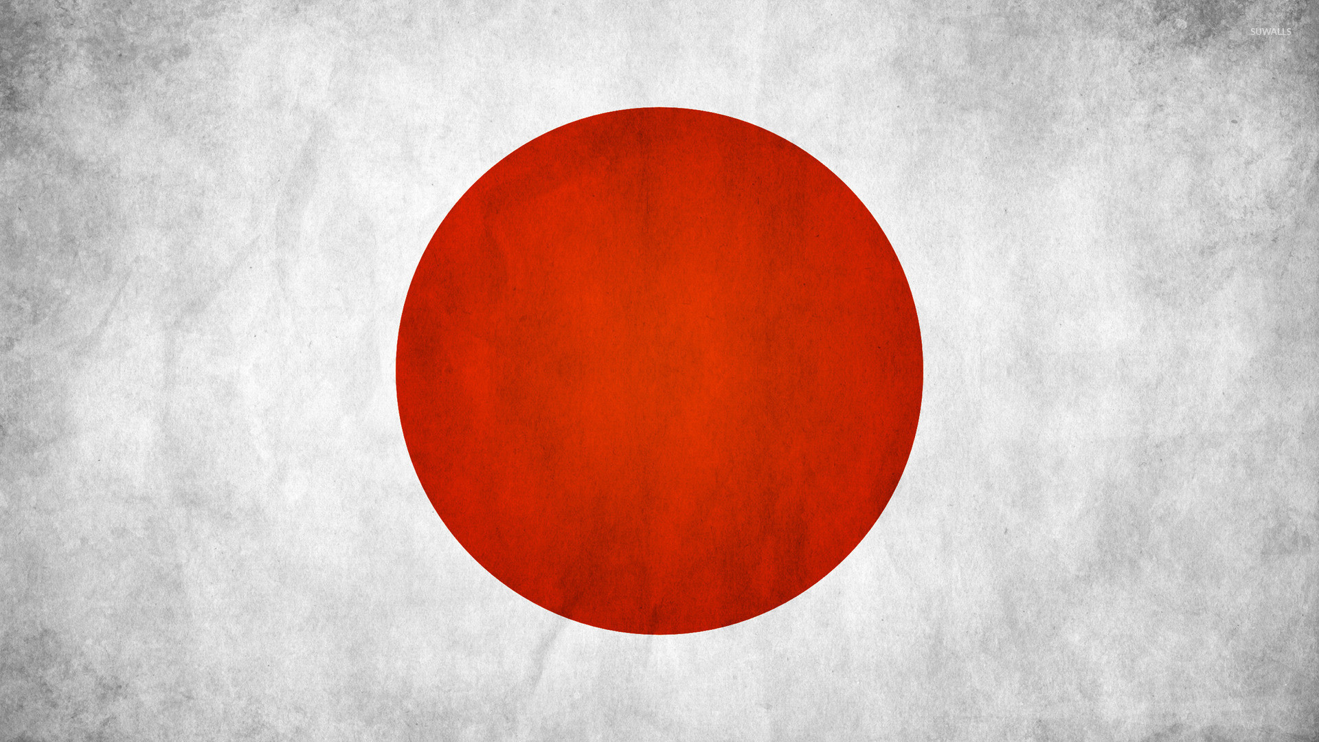 Bandiera del Giappone, Hinomaru, Giappone, Grunge, 16:9 Full HD, sfondo widescreen