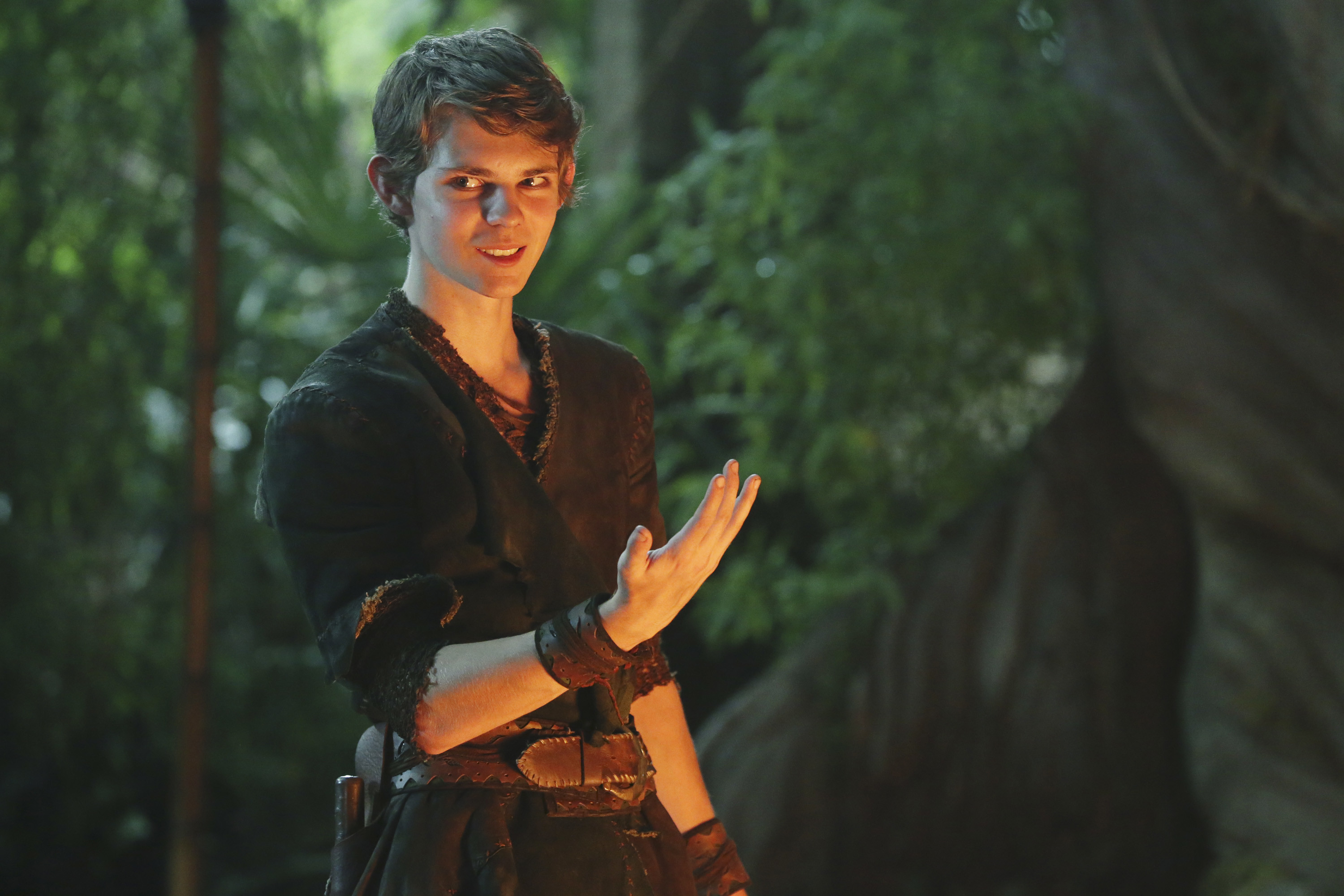 Peter Pan, C'era una volta, Robbie Kay, Foresta, 2K, sfondo per portatile