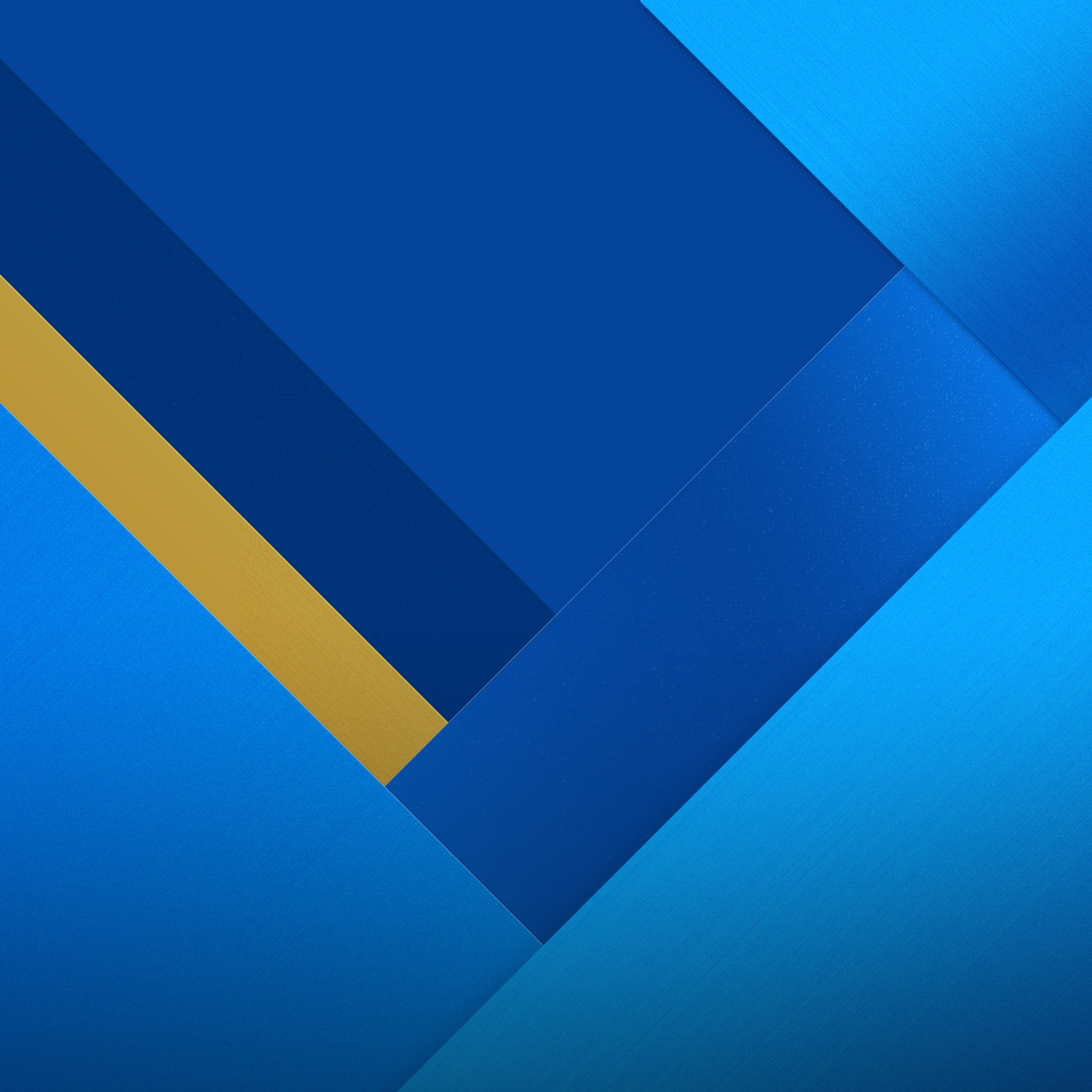 Samsung Galaxy S7, Geometrico, Blu, Linea dorata, Material design, sfondo Full HD per tablet