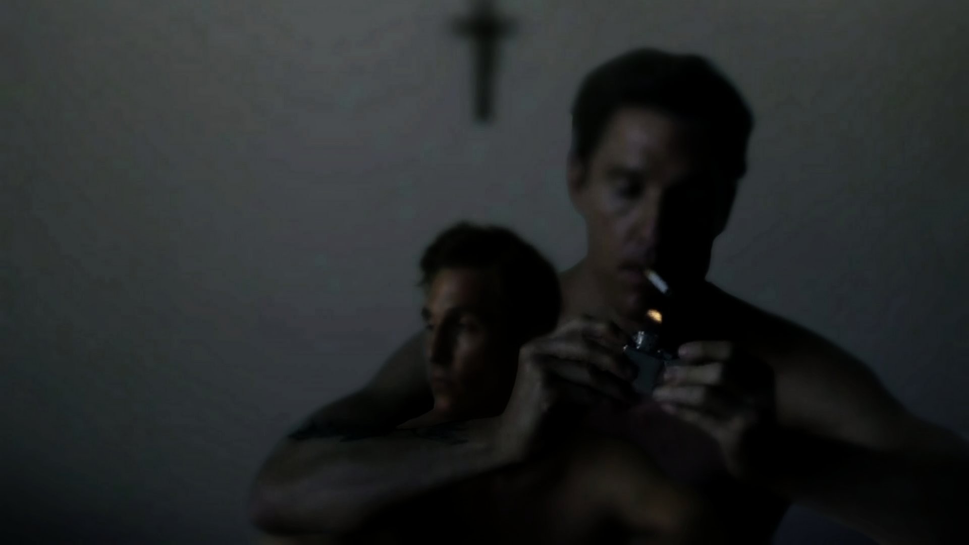 Rust Cohle, Matthew McConaughey, True Detective, Penombra, Accendino, sfondo 16:9 Full HD