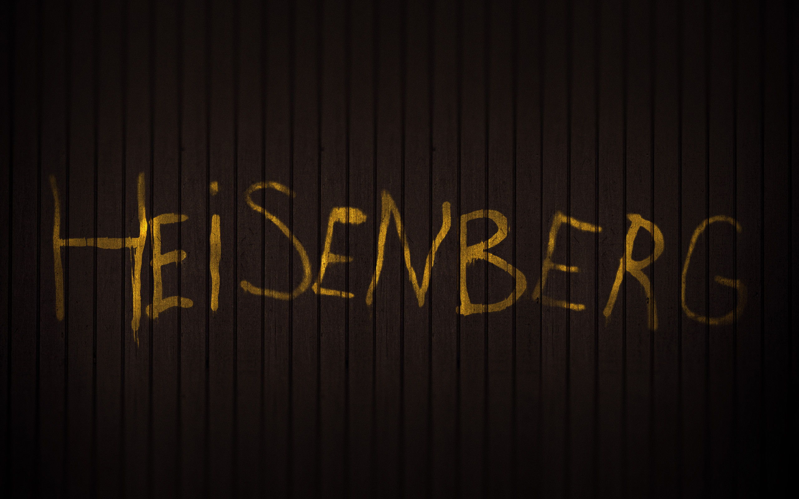 Heisenberg, Breaking Bad, Scritta, Sfondo scuro, 2K, wallpaper desktop