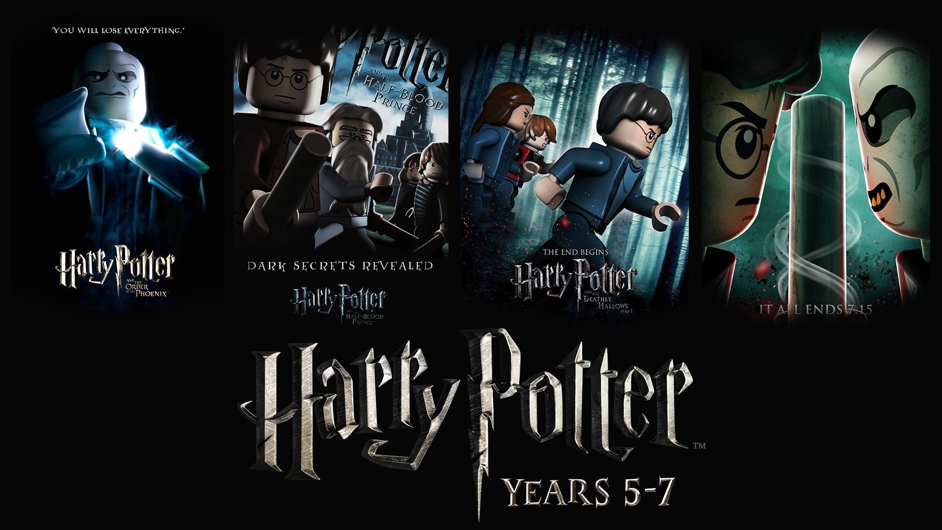 LEGO Harry Potter: Anni 5-7, LEGO, Harry Potter, Videogioco, Collage, sfondo Full HD per portatile