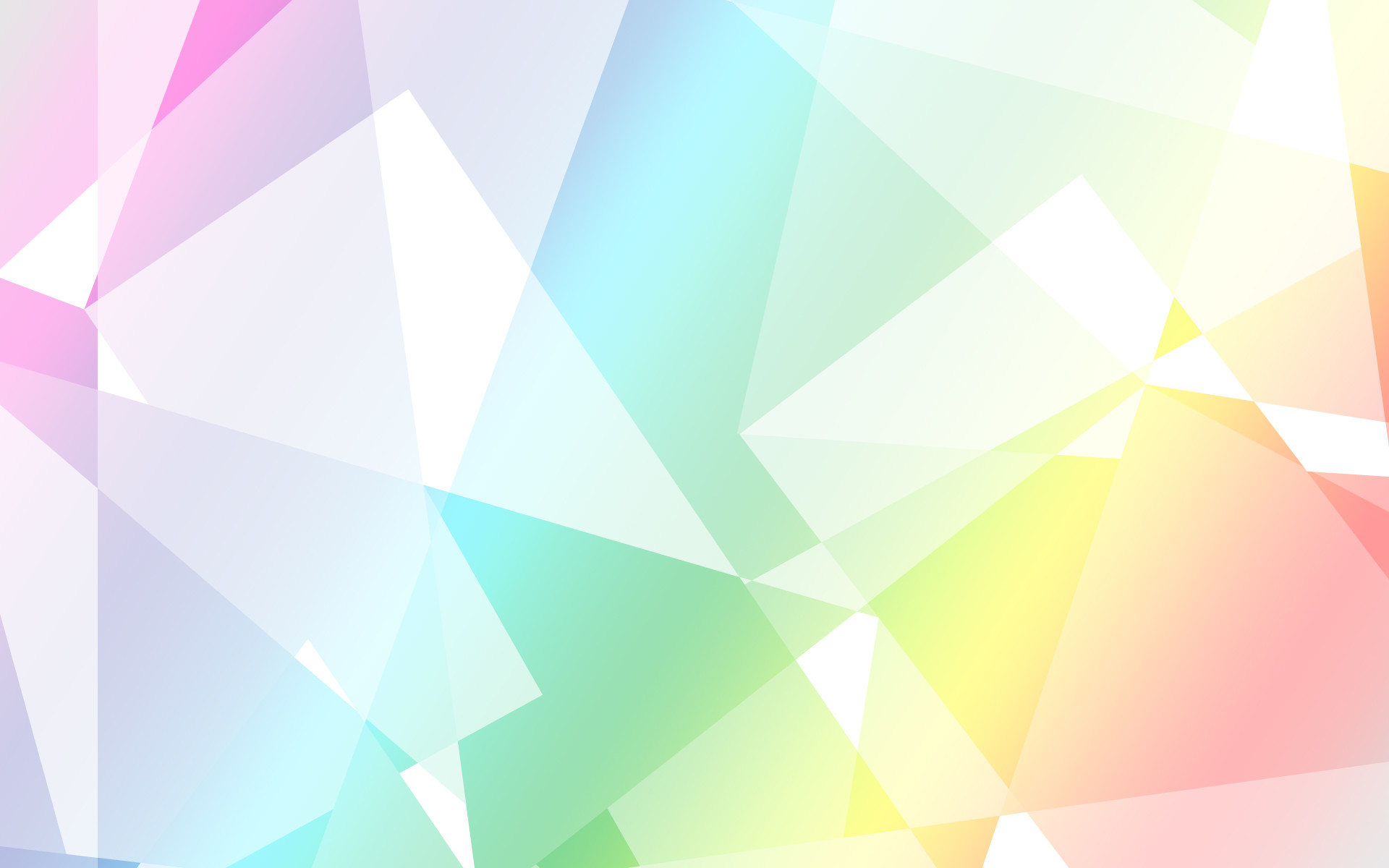 Poligoni, Pastello, Arcobaleno, Astratto, 1920x1200, wallpaper desktop