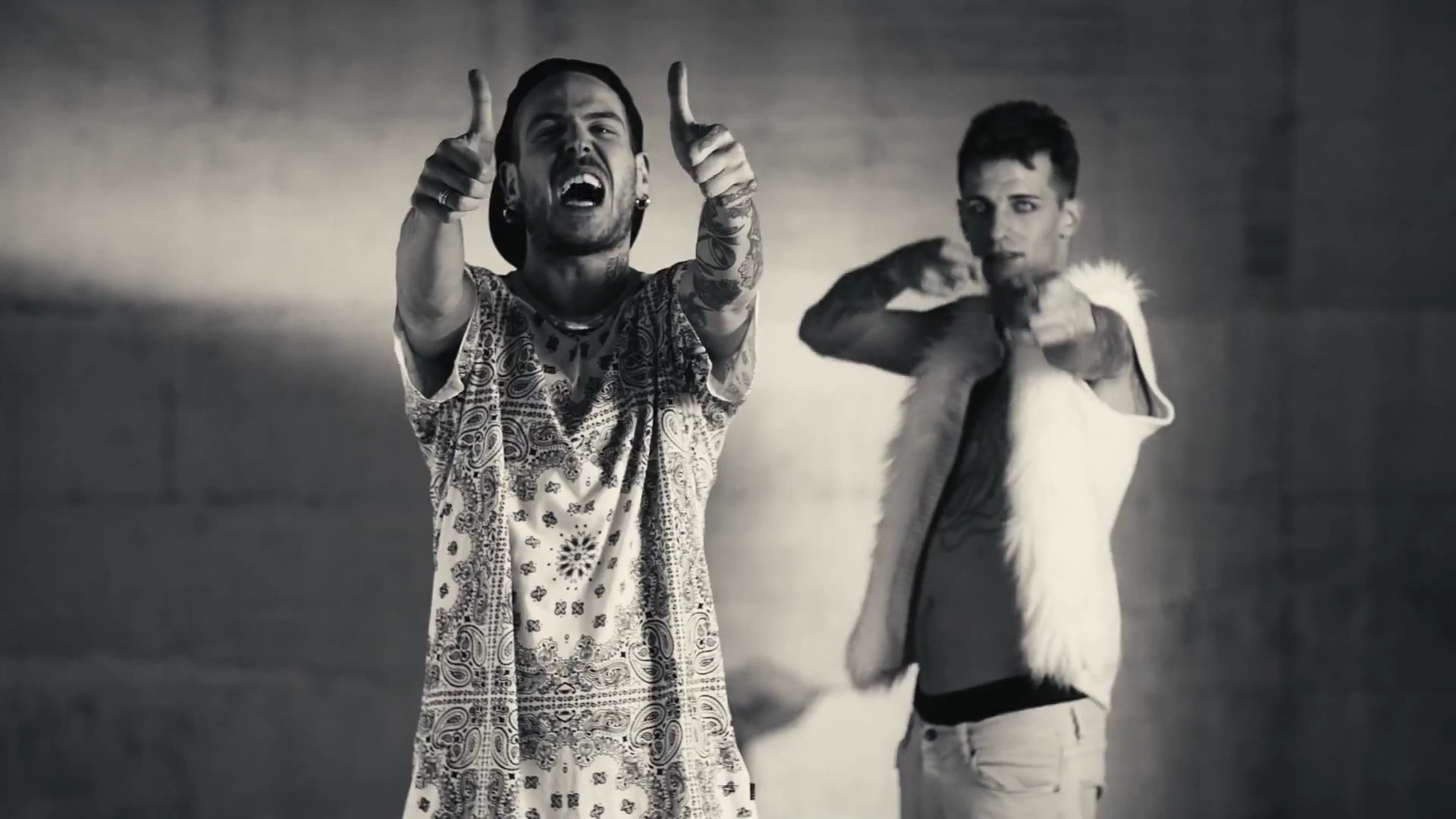 Rap italiano, Bianco e nero, Full HD, wallpaper per computer