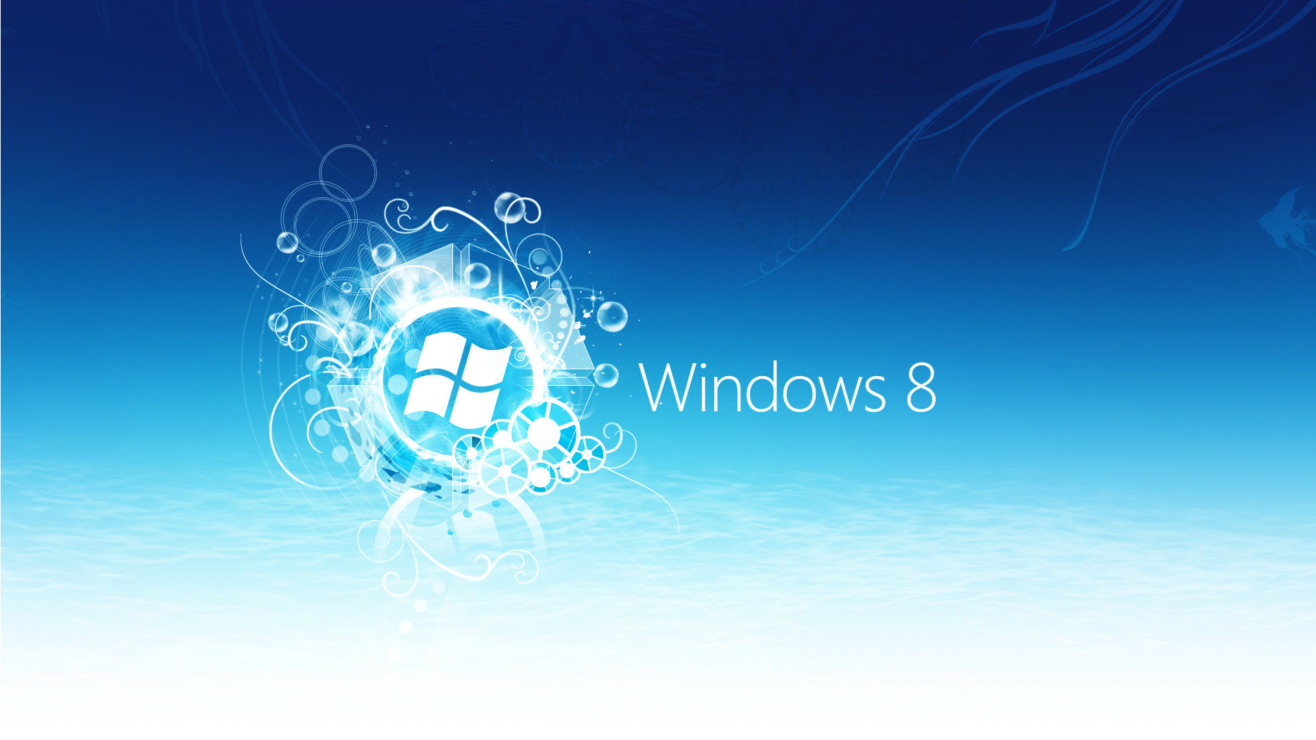 Windows 8, Logo Windows, Azzurro, Full HD 1080p, sfondo desktop