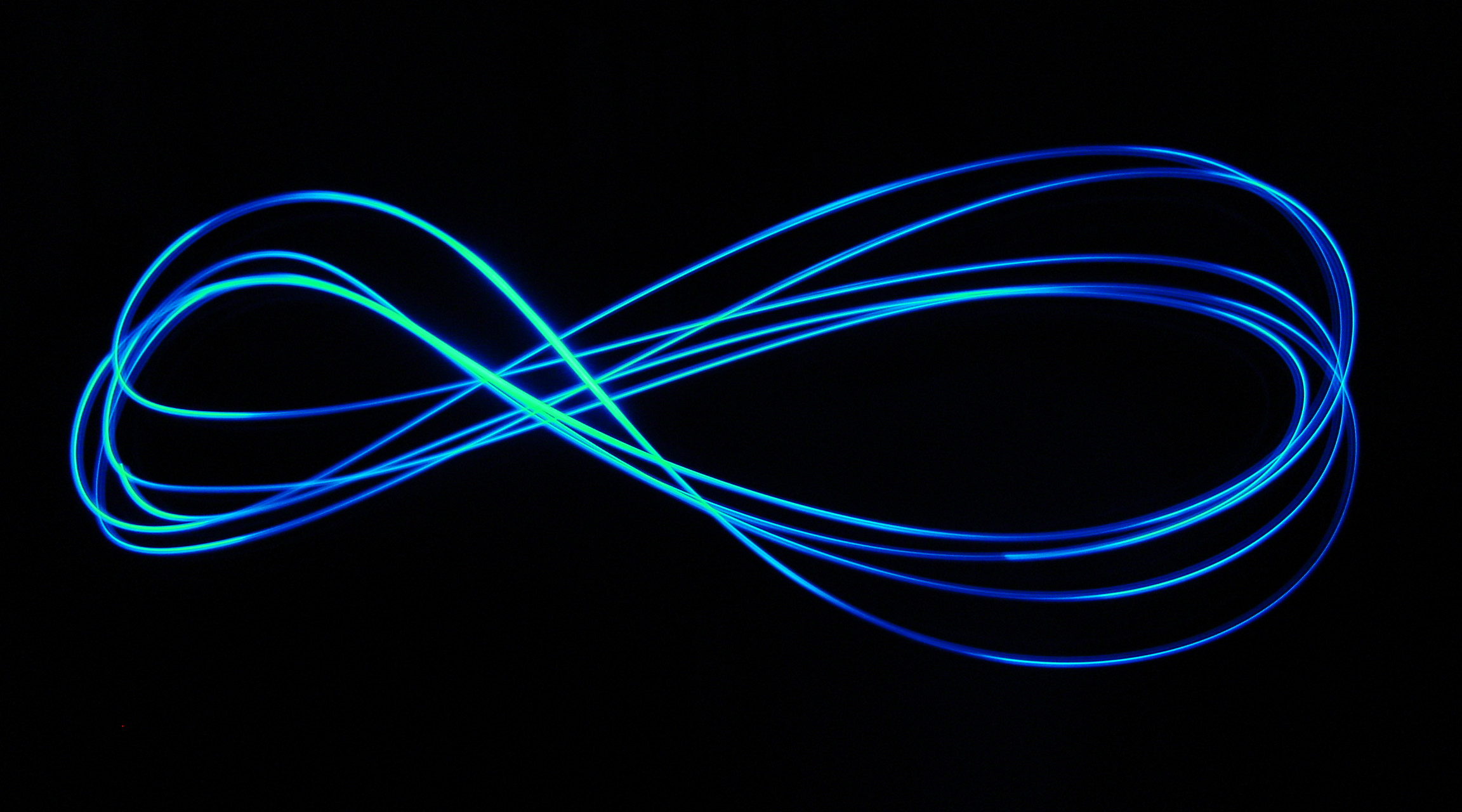 Simbolo dell'infinito, Luce al neon, Sfondo nero, Full HD, wallpaper desktop