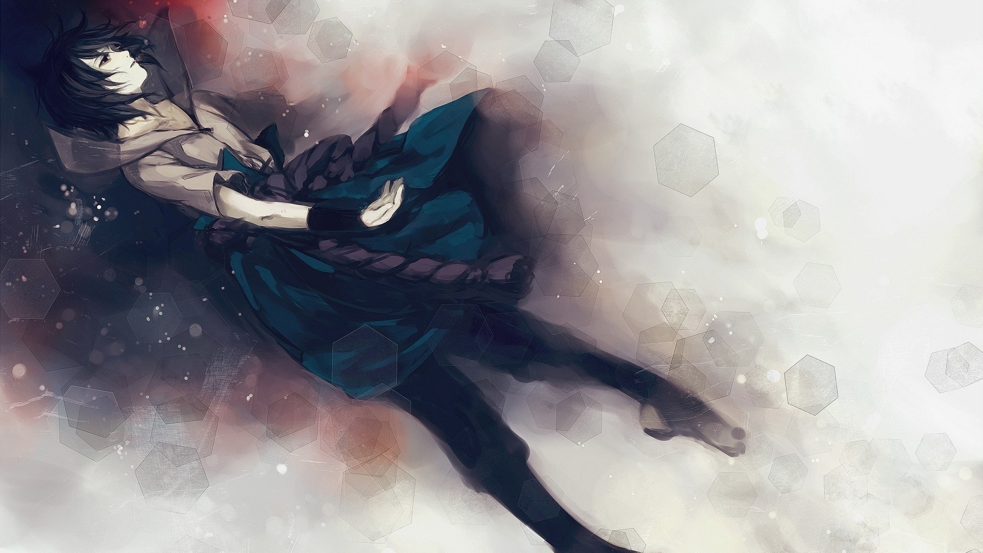 Sasuke Uchiha, Naruto, Arte digitale, 1920x1080, sfondo per PC