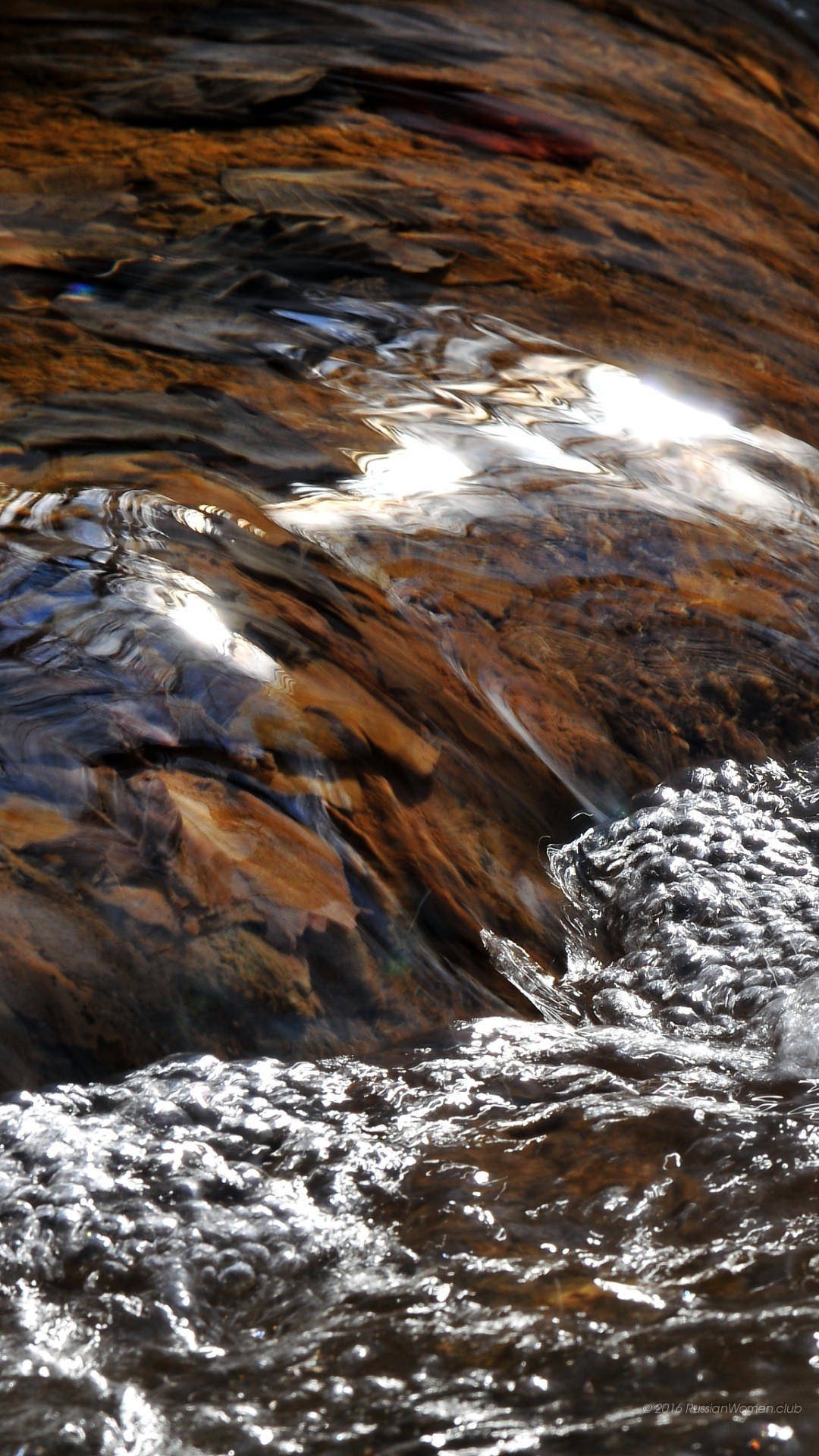 Torrente, Rocce, Acqua, Macro, Full HD, schermata di blocco del cellulare