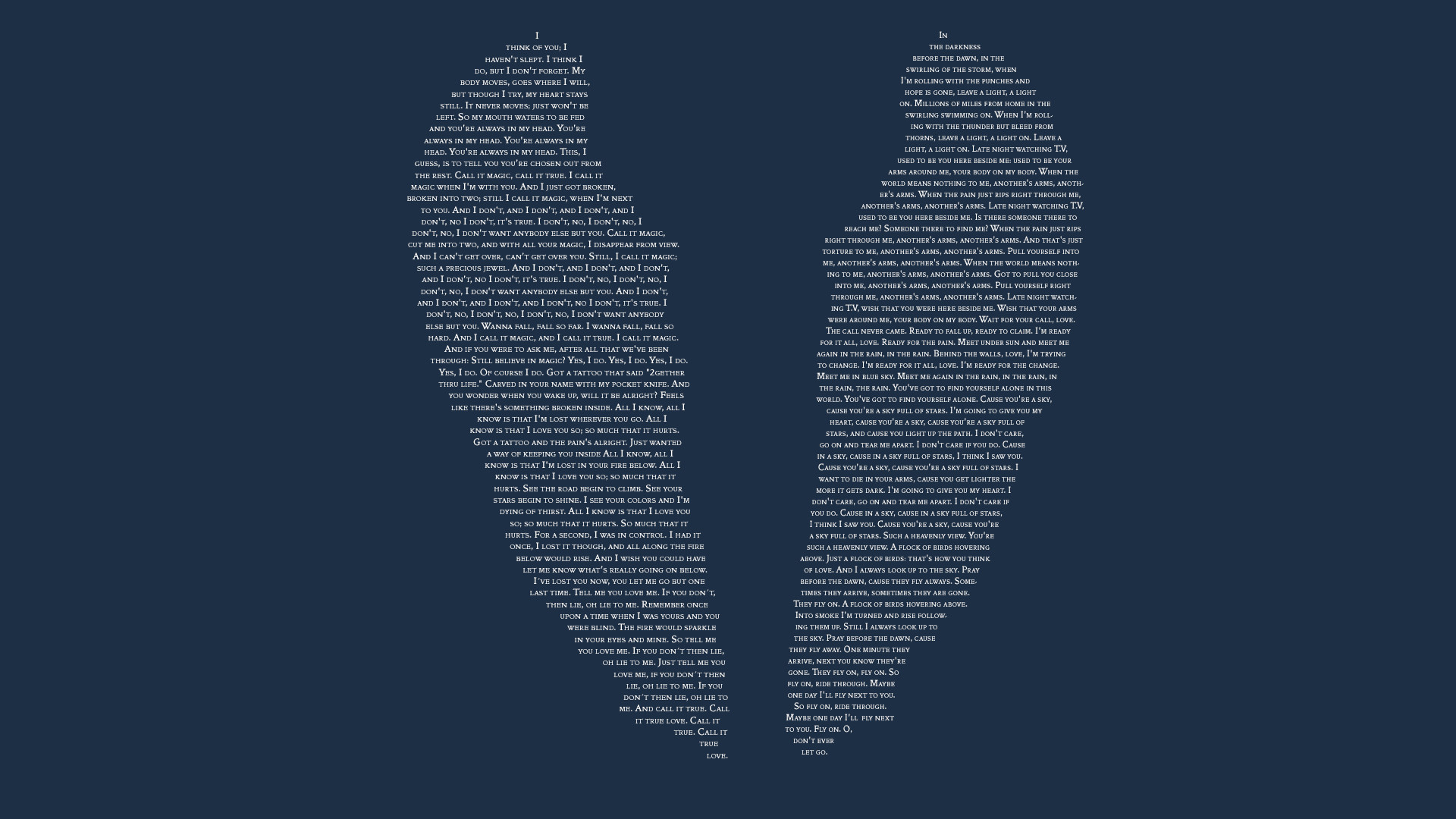 Ghost Stories, Coldplay, Ali, Testi, Tipografia, Full HD, sfondo desktop