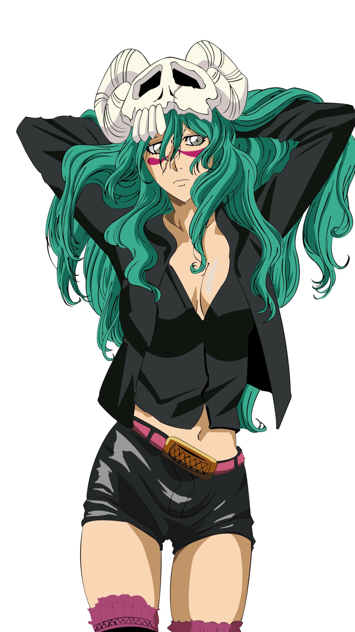 Nel Tu, Nelliel Tu Odelschwanck, Bleach, Arrancar, QHD+, schermata di blocco del cellulare