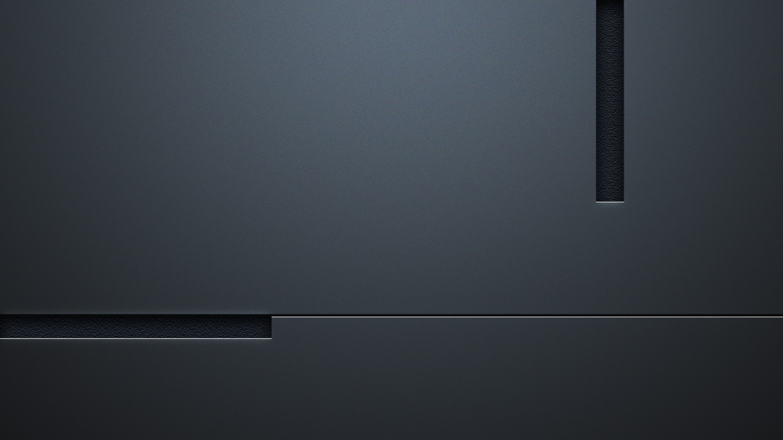 Metallo scuro, Minimalista, Pannello, Grigio, 2K, sfondo desktop