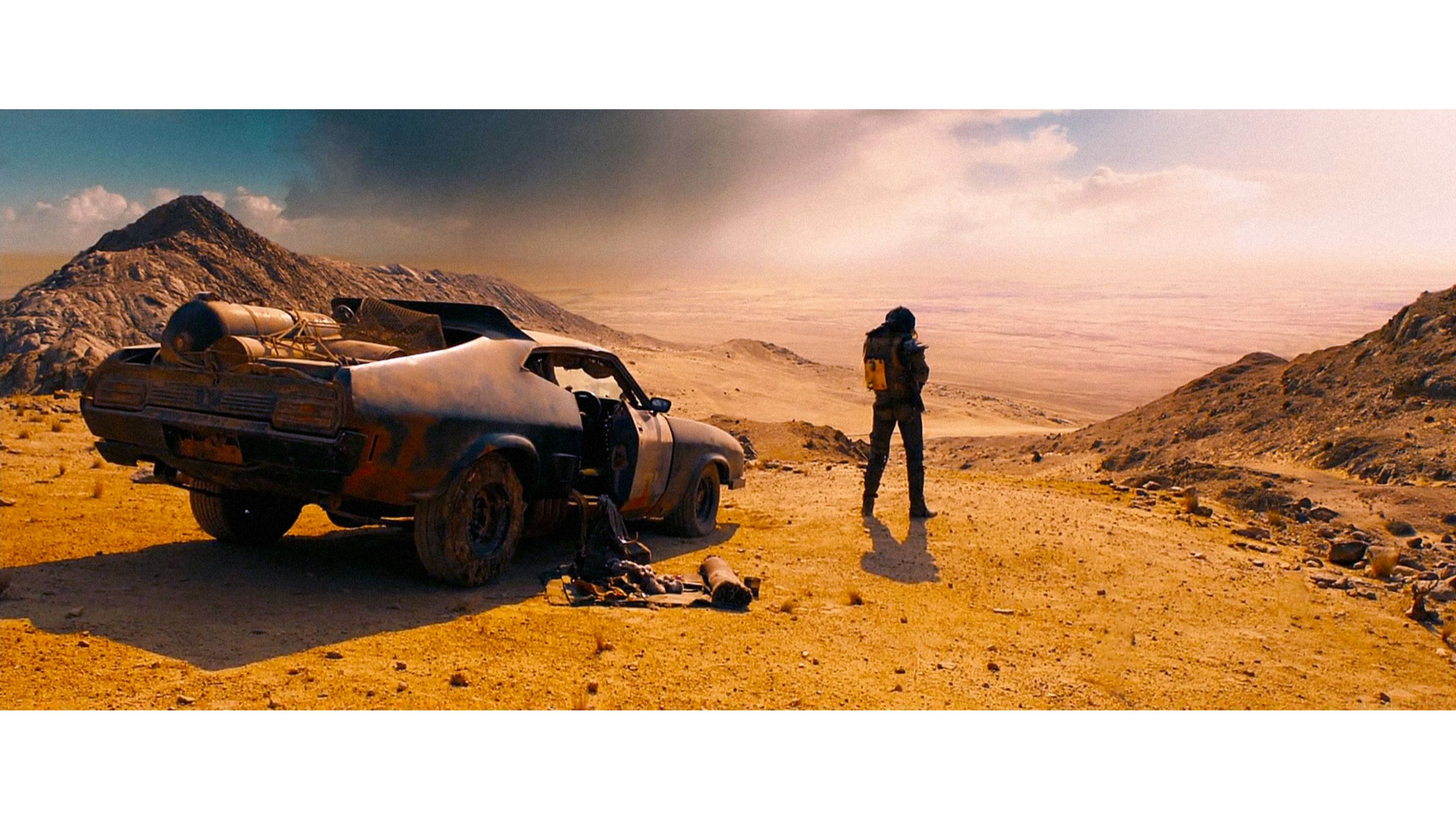 Mad Max: Fury Road, Interceptor, Max Rockatansky, Deserto, 4K, sfondo Windows 11